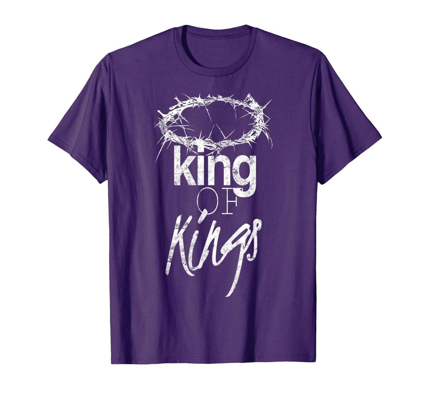 King of Kings distressed Christian t-shirt