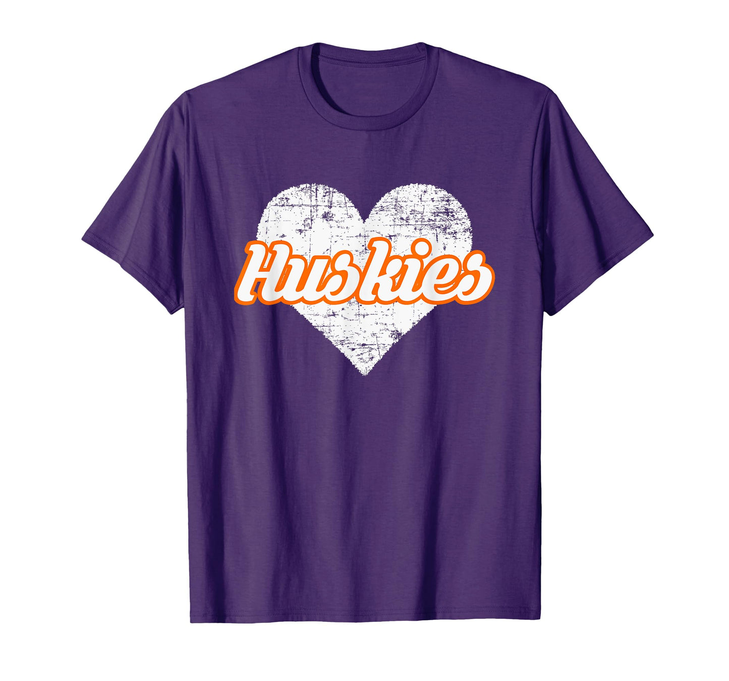 Hamilton Heights Huskies Over Heart T-Shirt