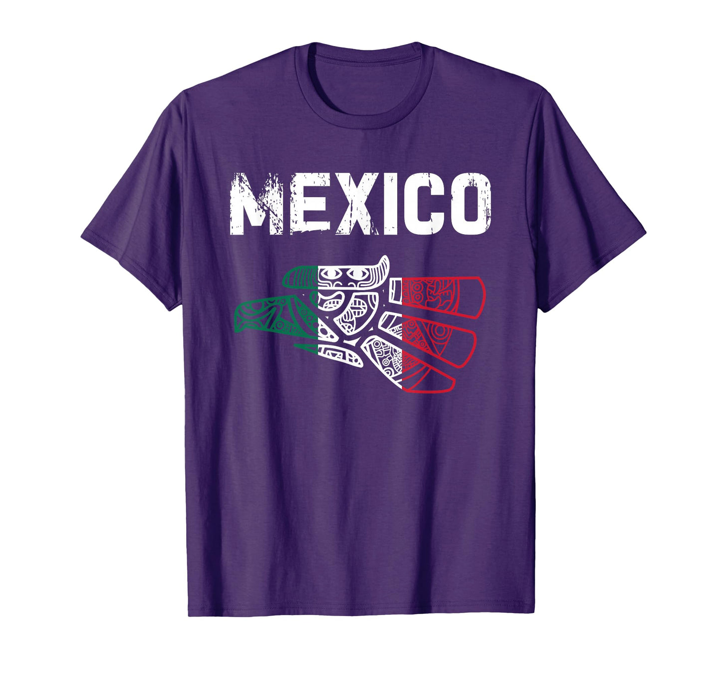 Mexico Vintage Mexican Flag Pride Hecho en Mexico Jersey T-Shirt