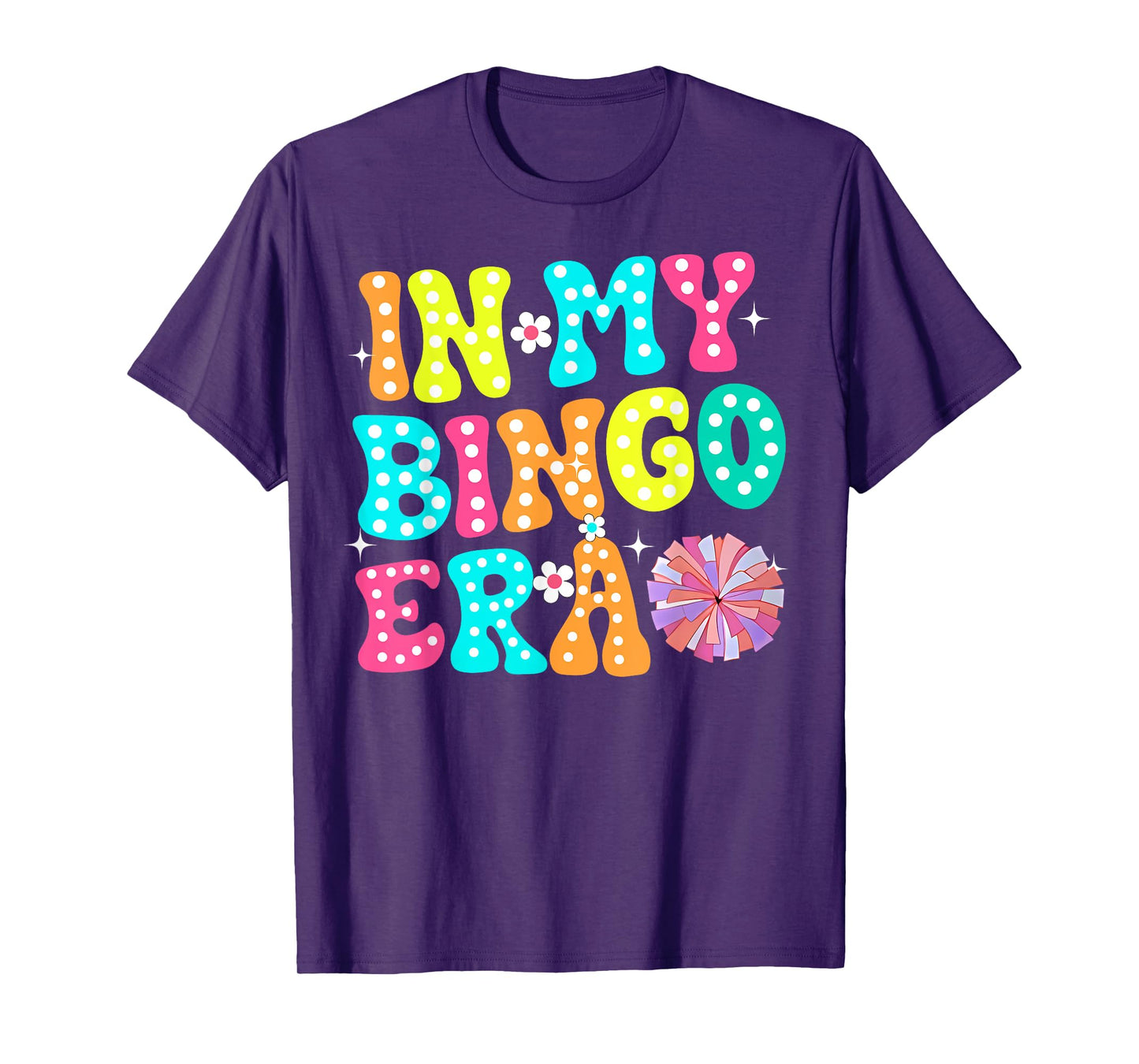 In My Bingo Era Retro Groovy T-Shirt
