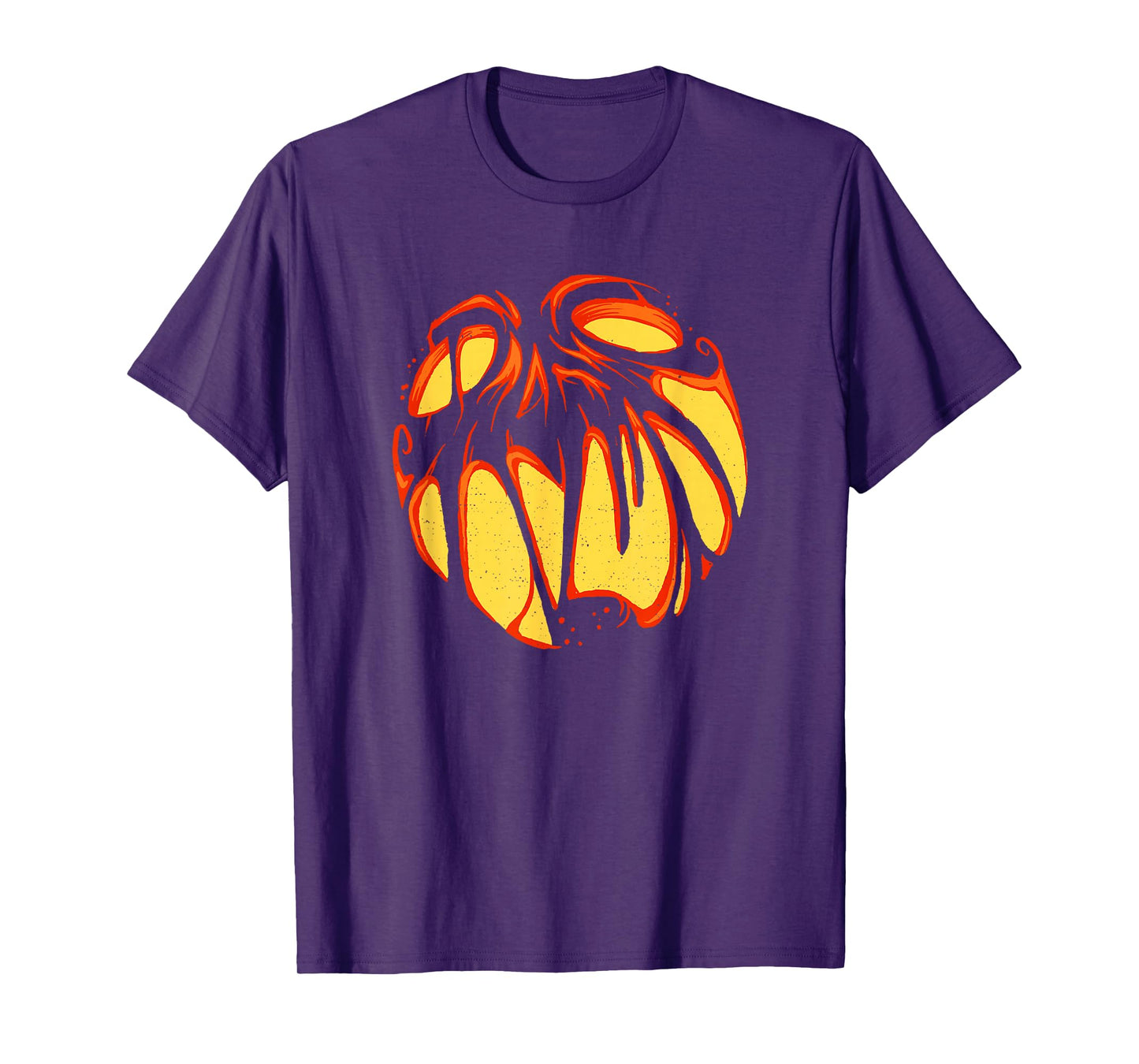 Scary Jack O Lantern Halloween Pumpkin Trick Or Treat T-Shirt