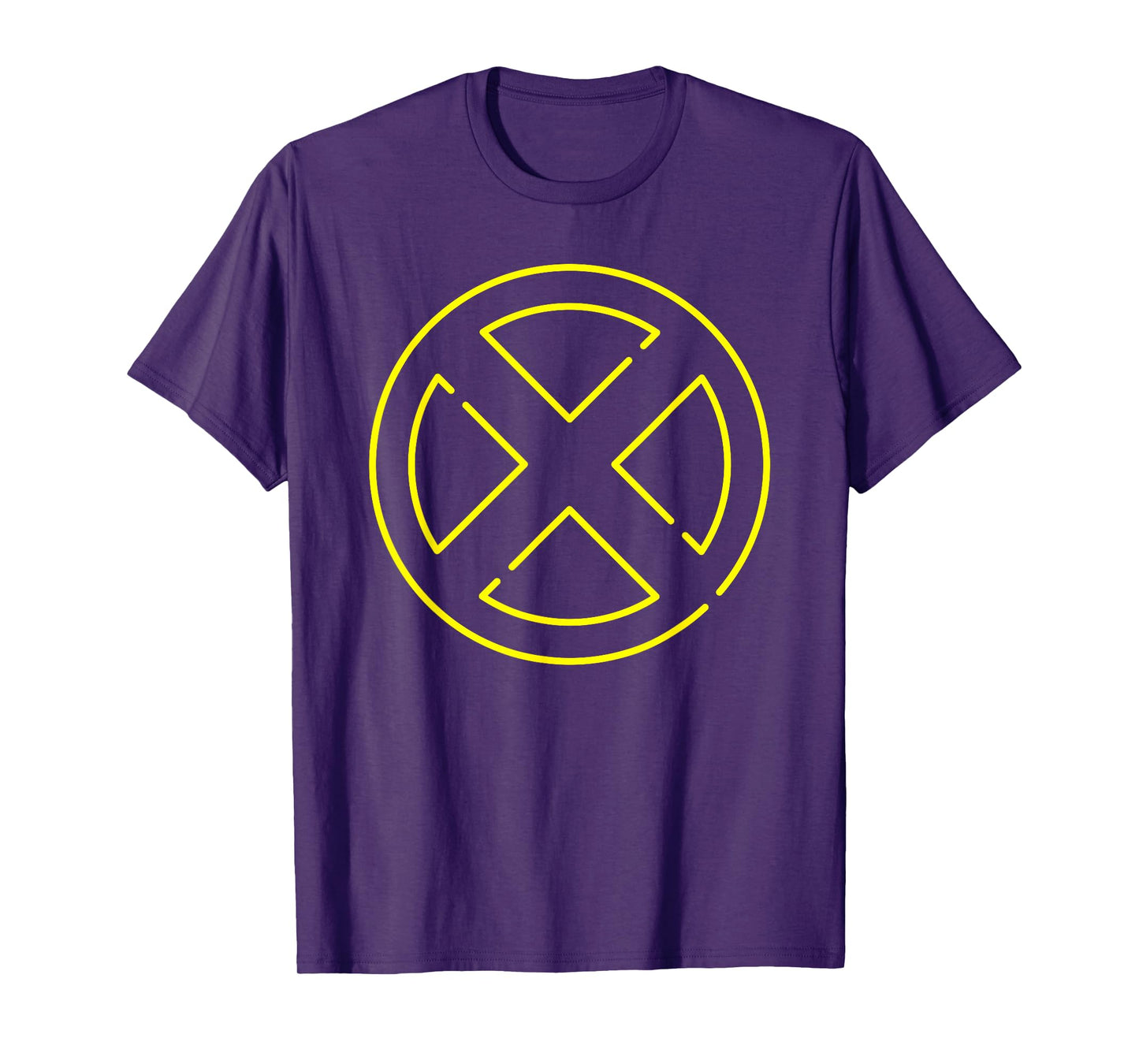 Marvel Super Heroes Neon Light Sign X-Men Symbol X Logo T-Shirt