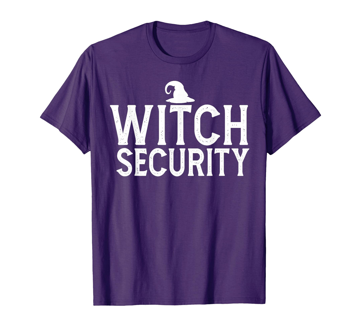 Funny Halloween Costume Witch Security Boyfriend Fun T-Shirt