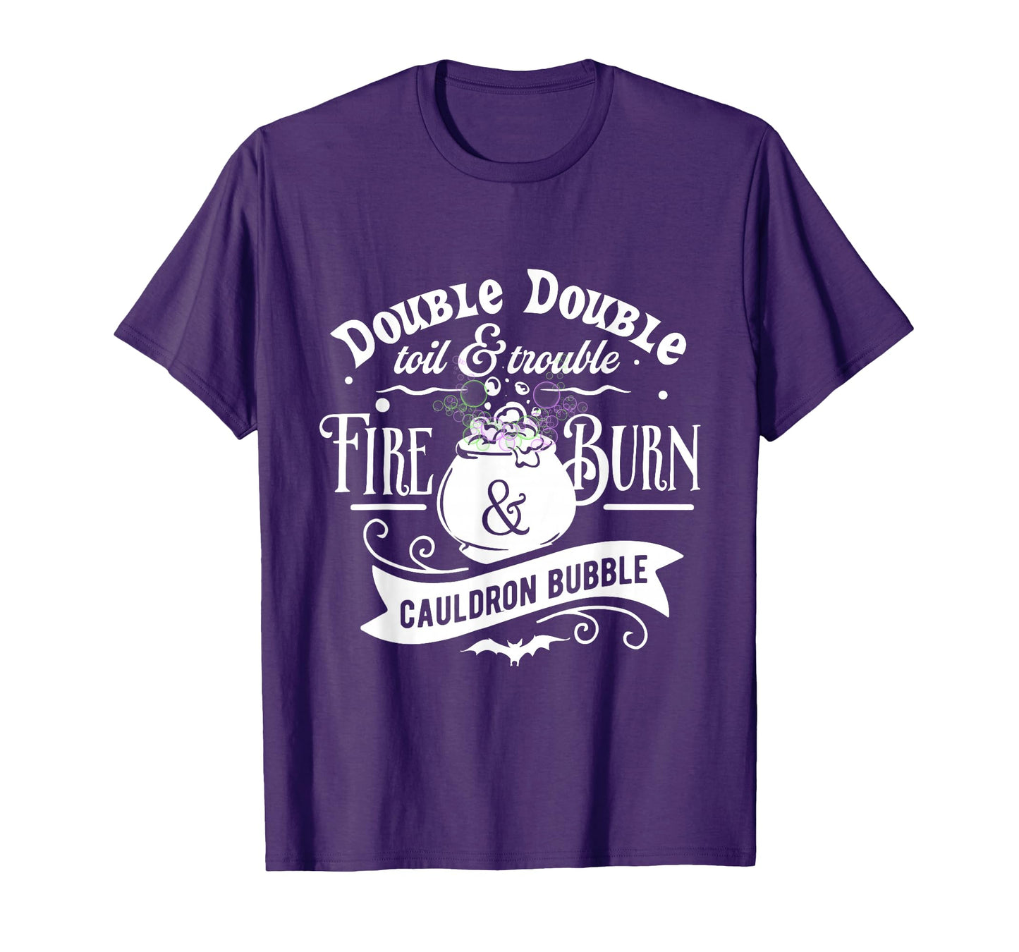 Anderson Sisters Cauldron Bubble Chant Witches Spell T-Shirt