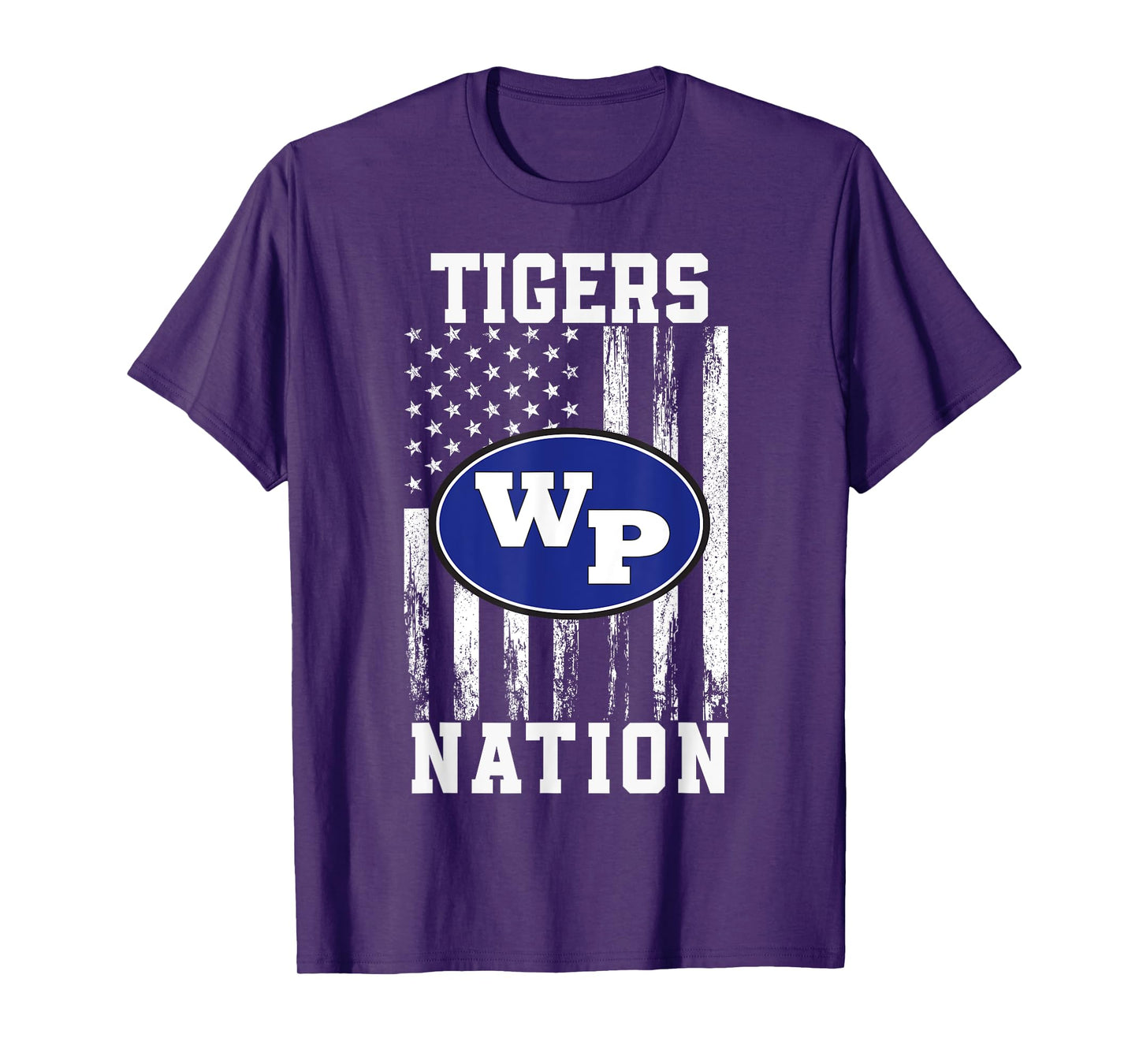 Wills Point Tigers Logo Nation HS T-Shirt