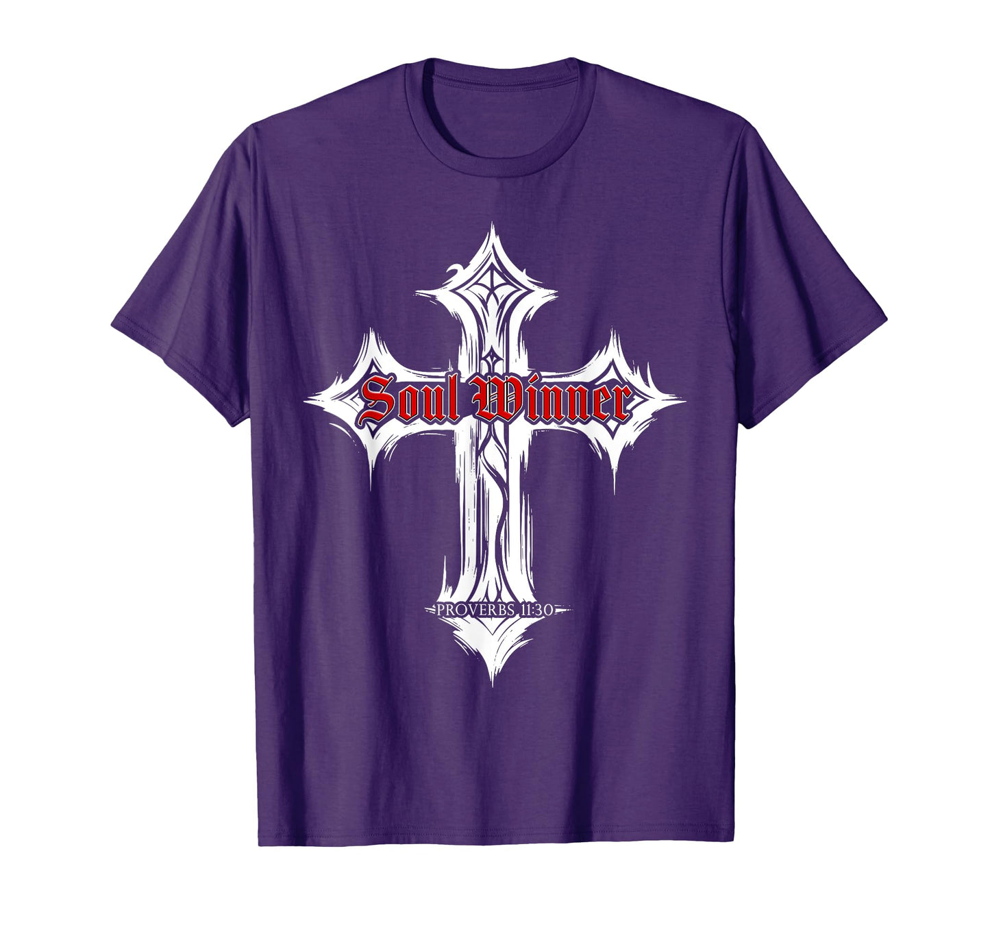 Proverbs 11:30 Soul Winner – Christian Evangelism Gospel T-Shirt