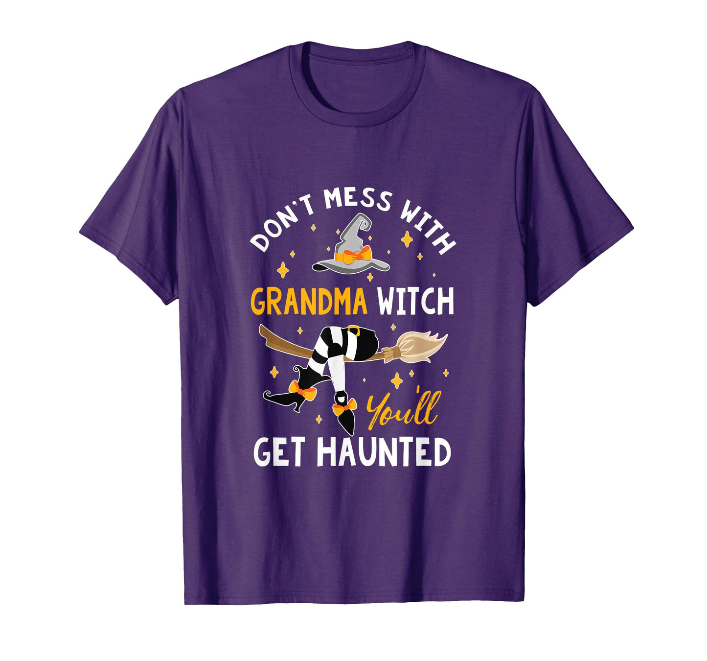 Spooky Funny Grandma Witch Costume Shirt T-Shirt