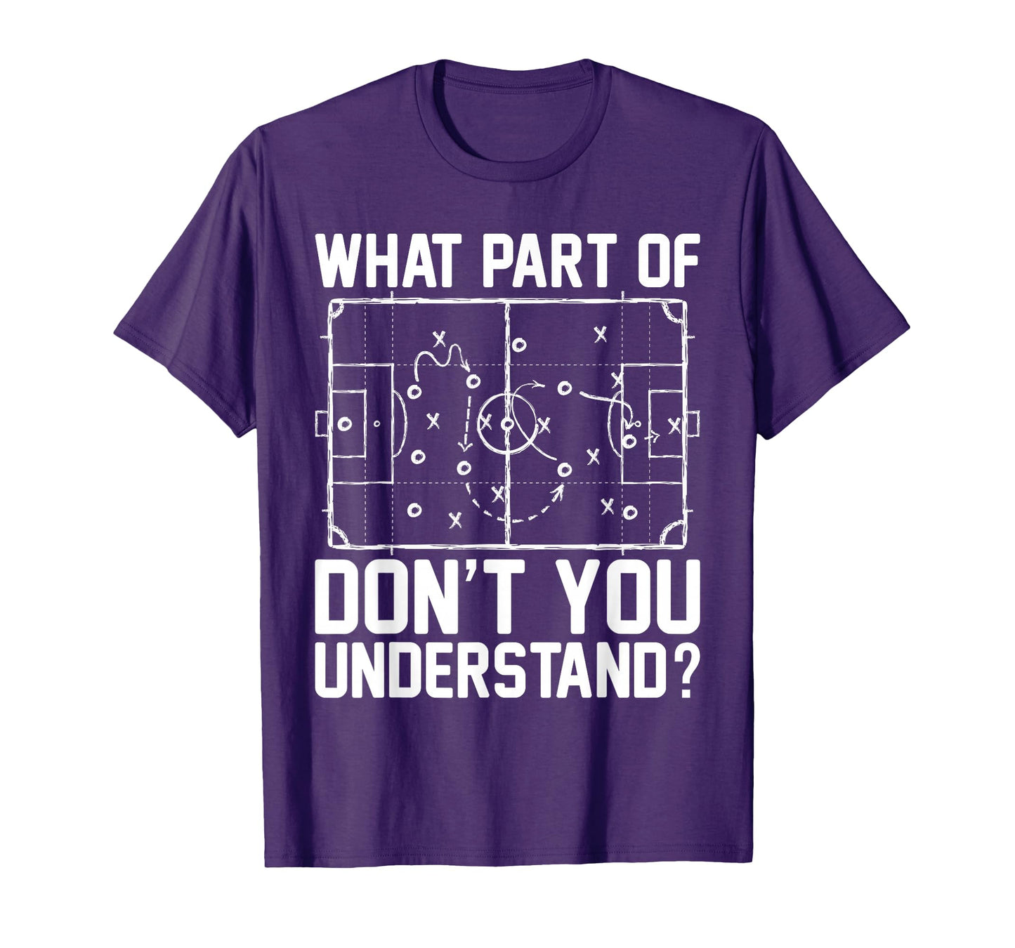 Funny Soccer What Part of Don't You Understand Soccer Coach T-Shirt
