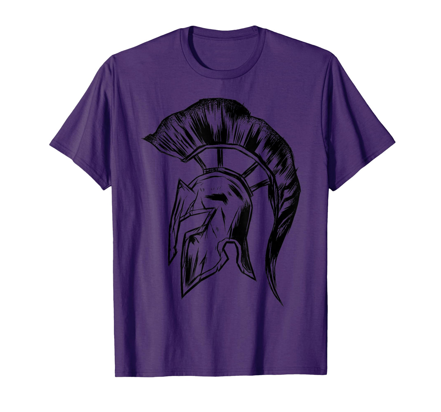 Spartan Helmet Warrior Trojan Warrior for men women T-Shirt