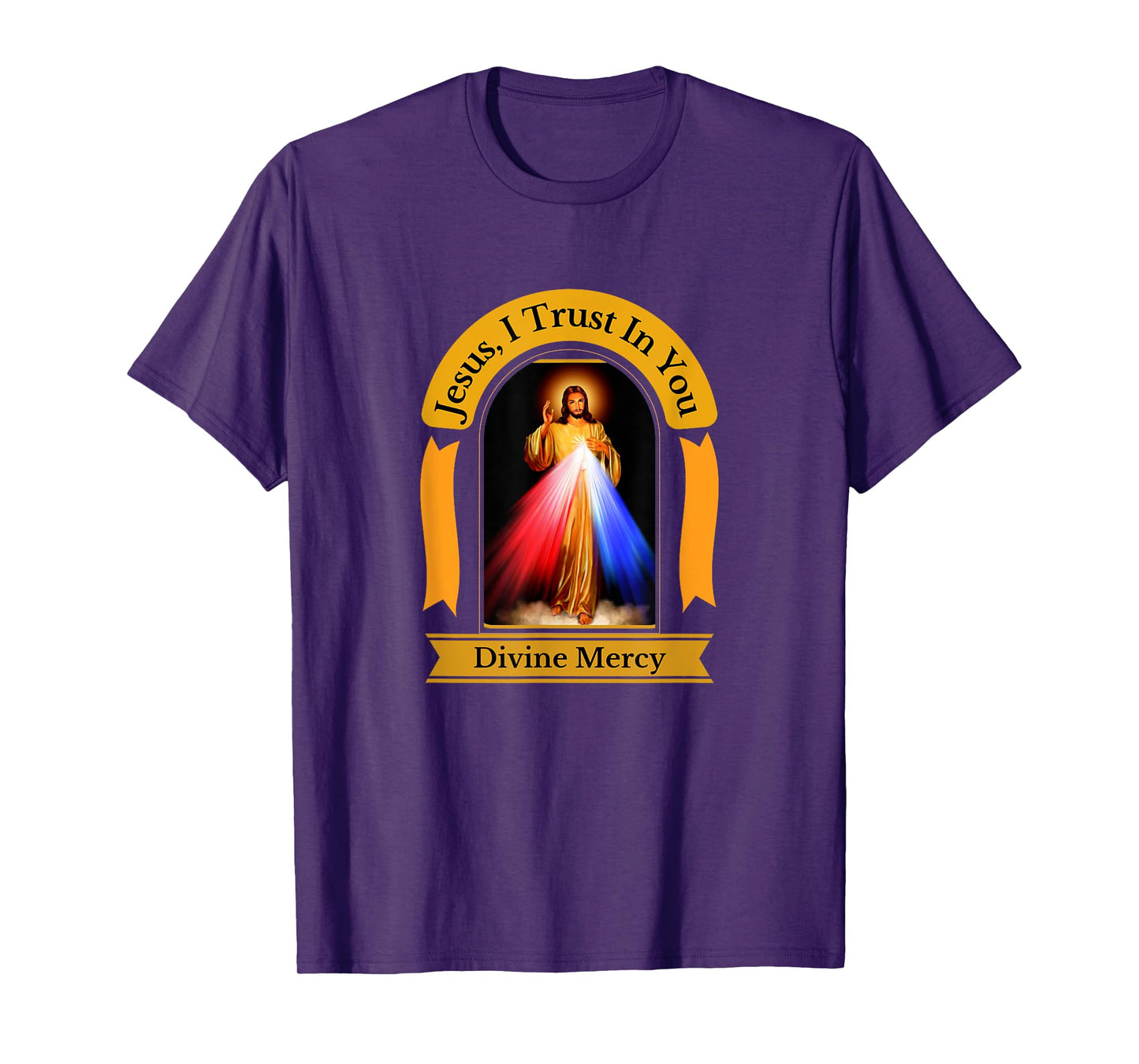 Divine Mercy Jesus I Trust In You Catholic T-Shirt