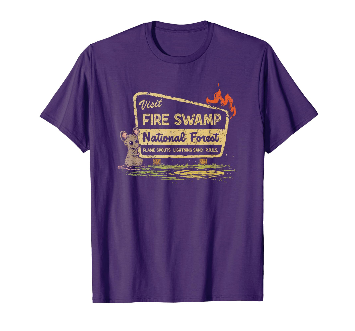 Fire Swamp National Forest T-Shirt