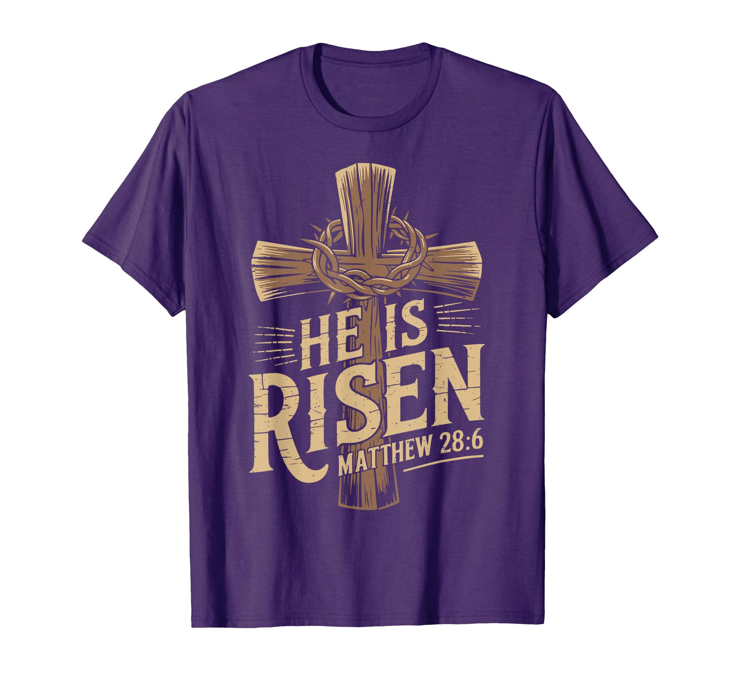 He is Risen Christian Boy Girl God Sister Godbrother Toddler T-Shirt