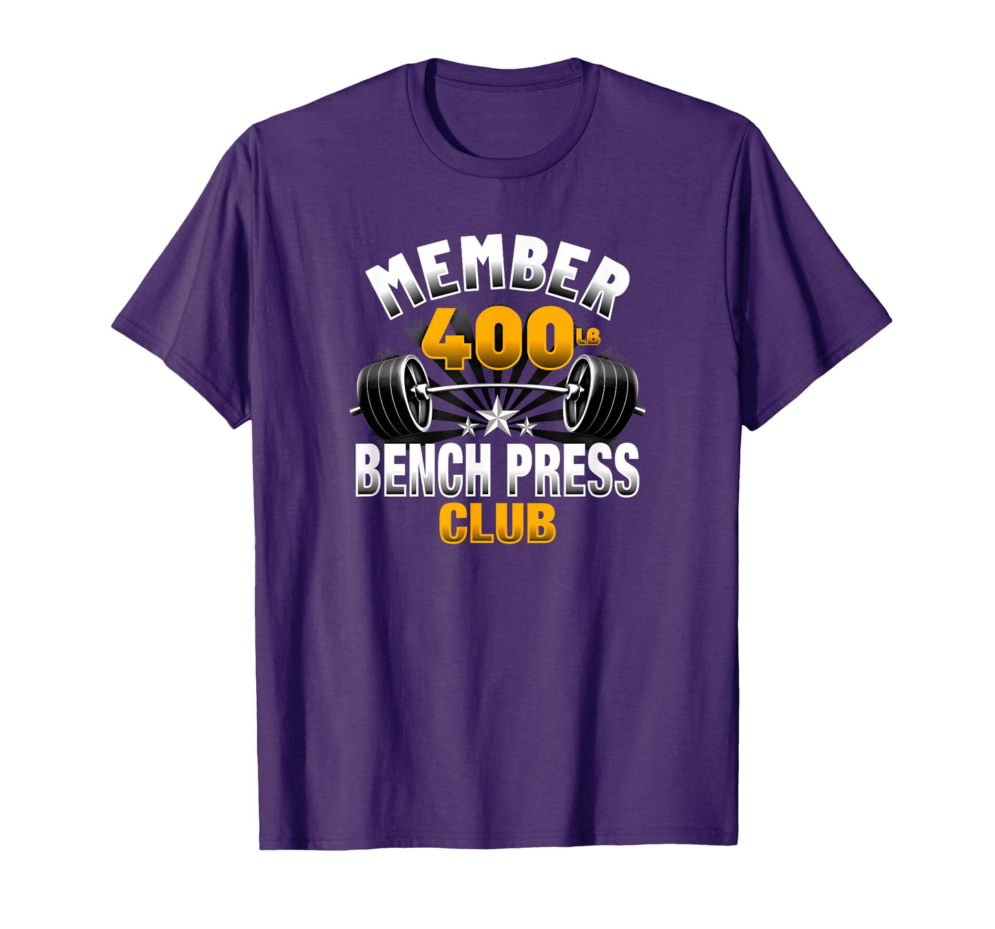 400 Pound Bench Press Club T-Shirt