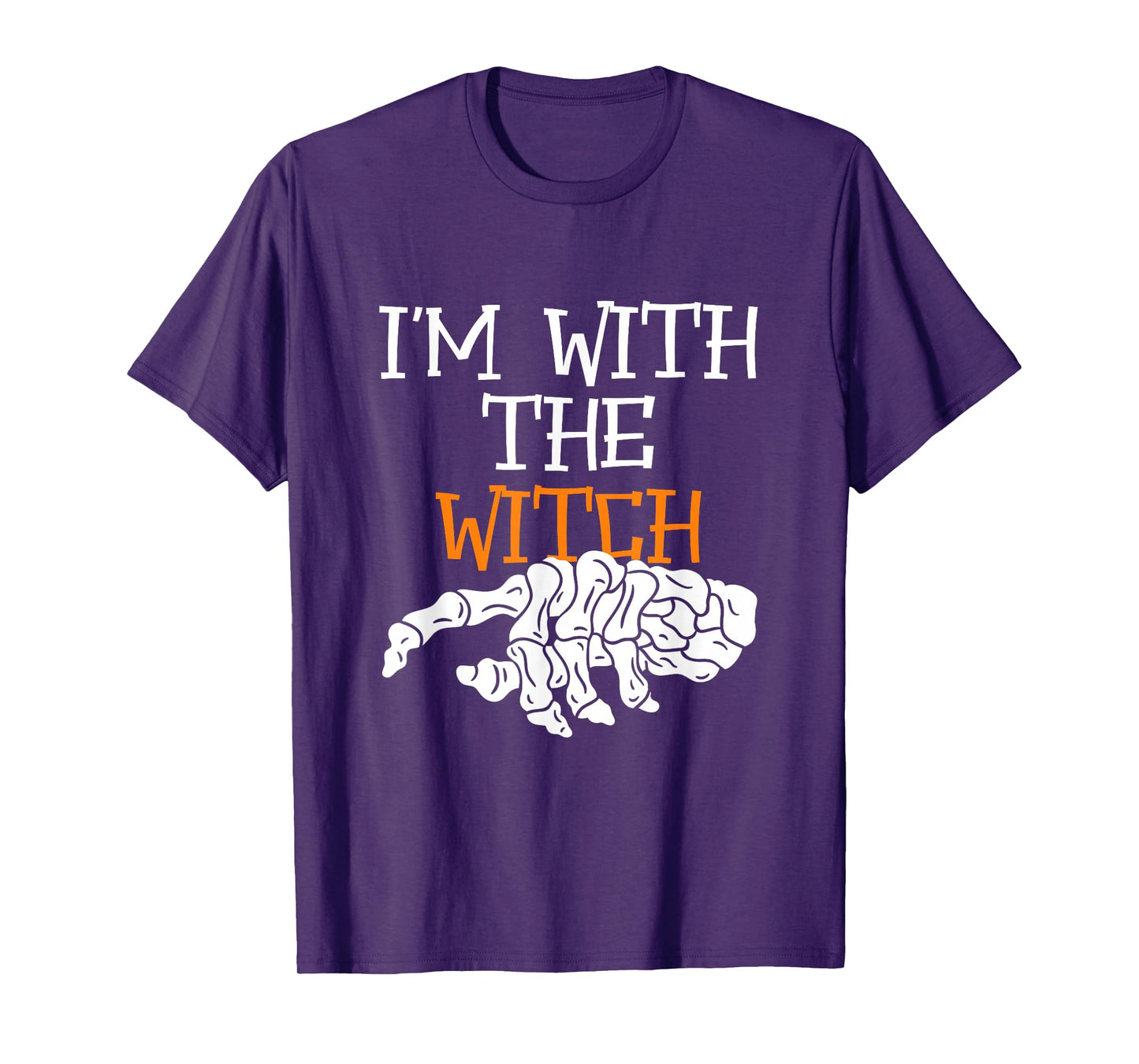 I’m with The Witch Funny Halloween Matching Costume T-Shirt