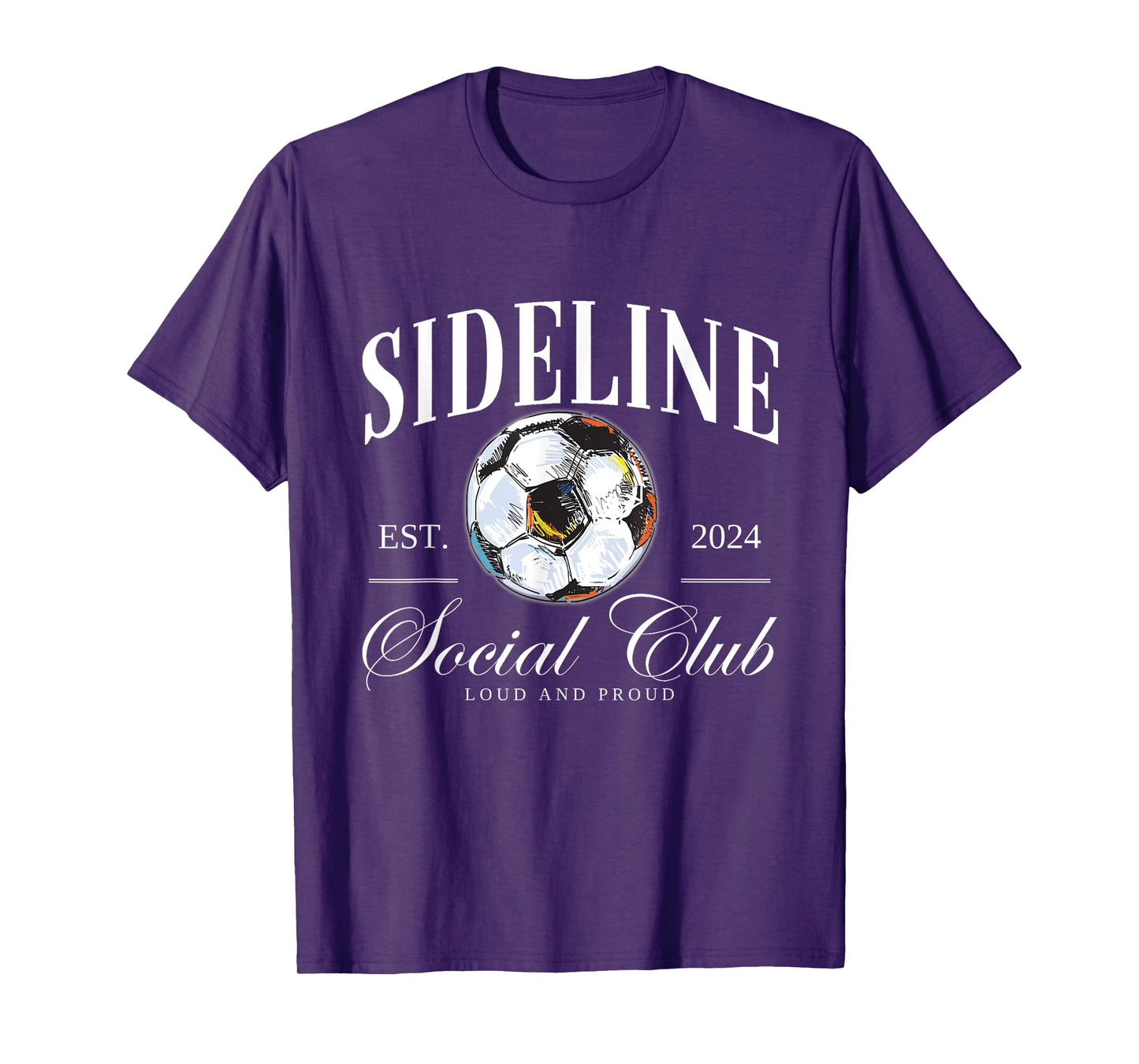 Sideline Social Club Soccer T-Shirt