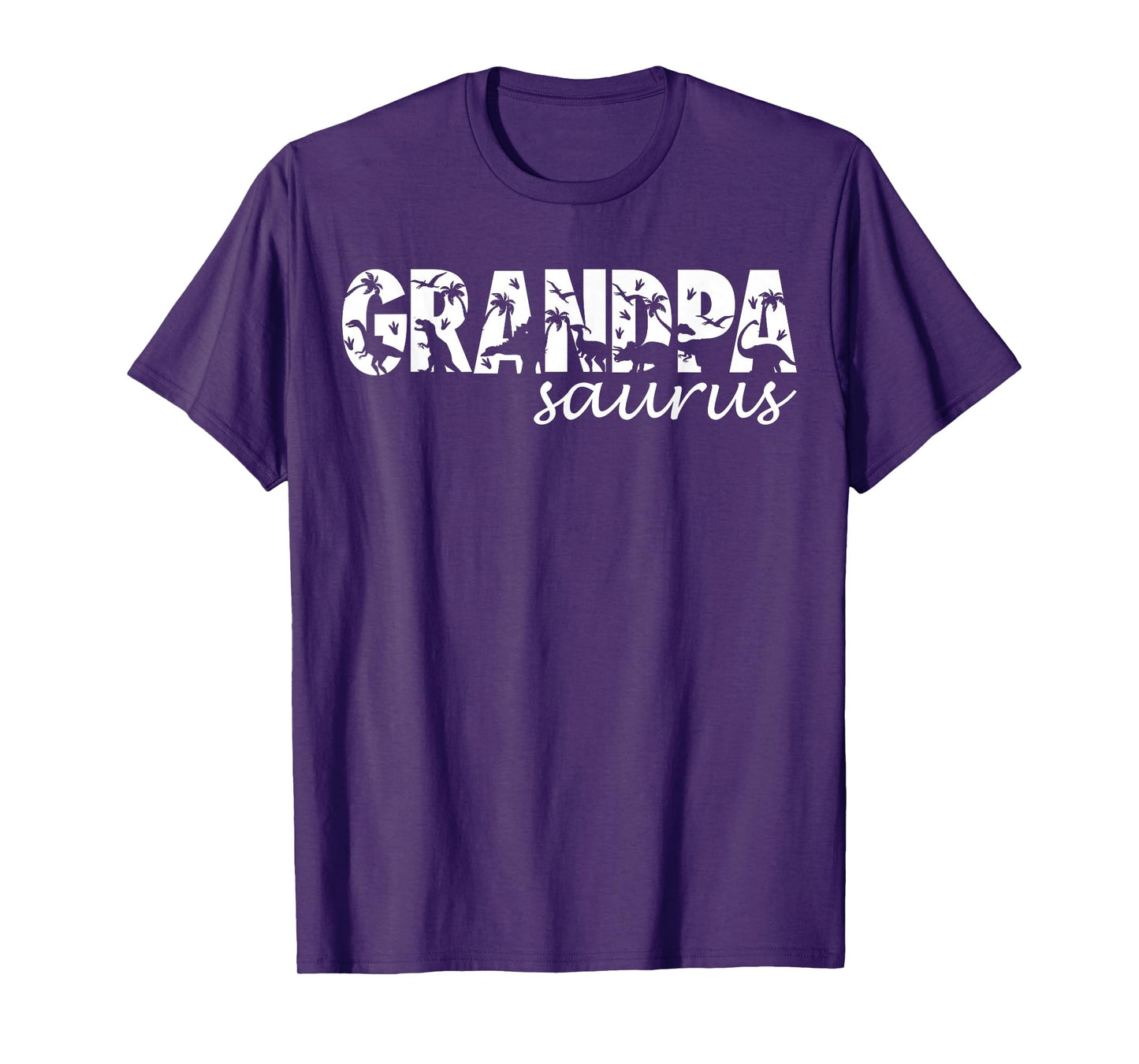 Grandpasaurus T Rex Dinosaur Grandpa Saurus Family Matching T-Shirt