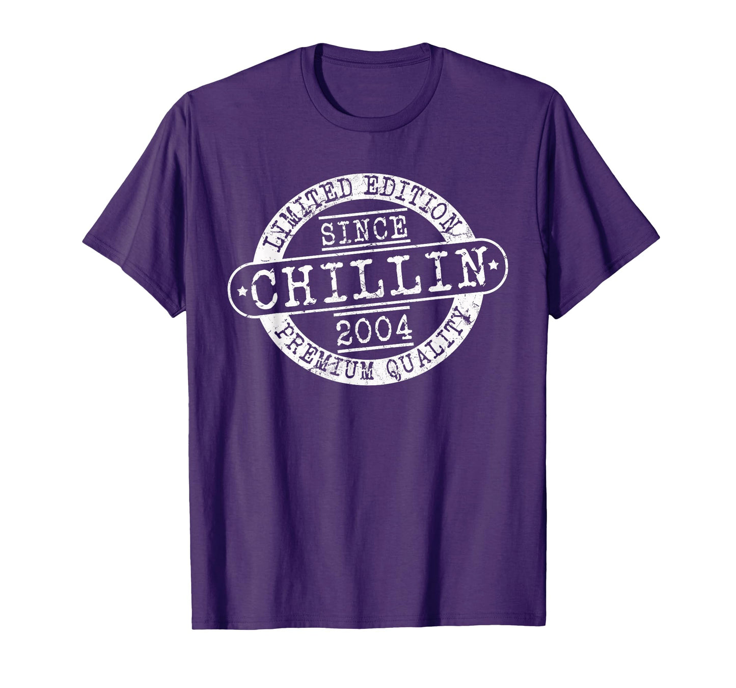 Chillin Since 2004, Vintage Birthday Gifts Born In 2004 T-Shirt