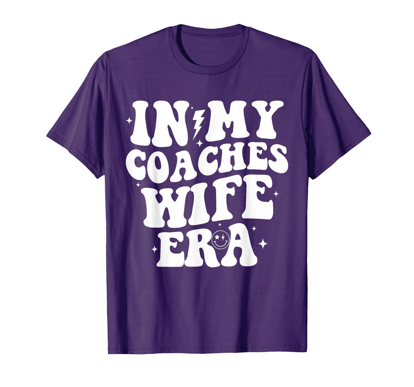 In My Coaches Wife Era Football Basketball Wife Husband T-Shirt