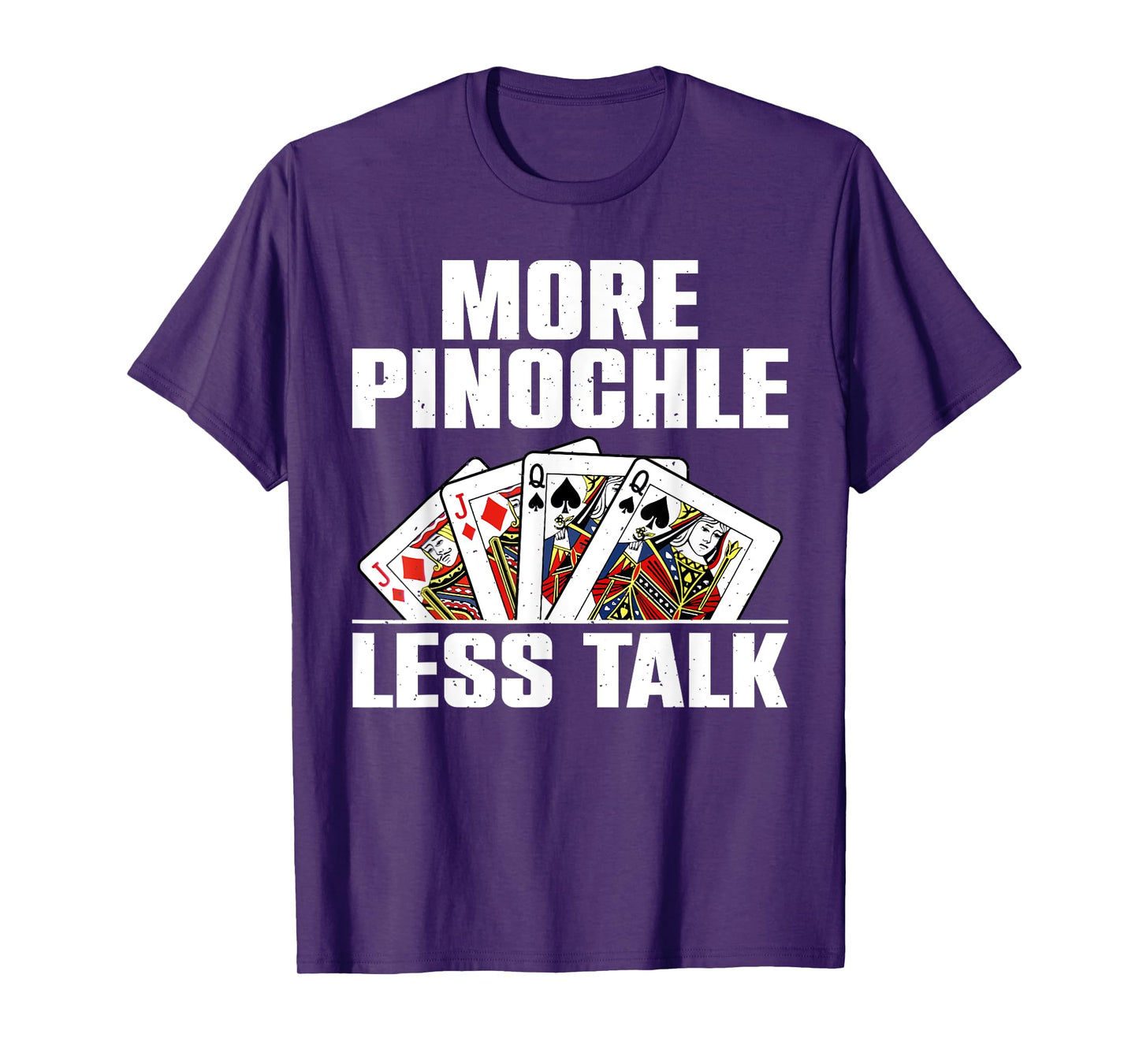 Funny Pinochle Design For Men Women Card Game Pinochle Lover T-Shirt