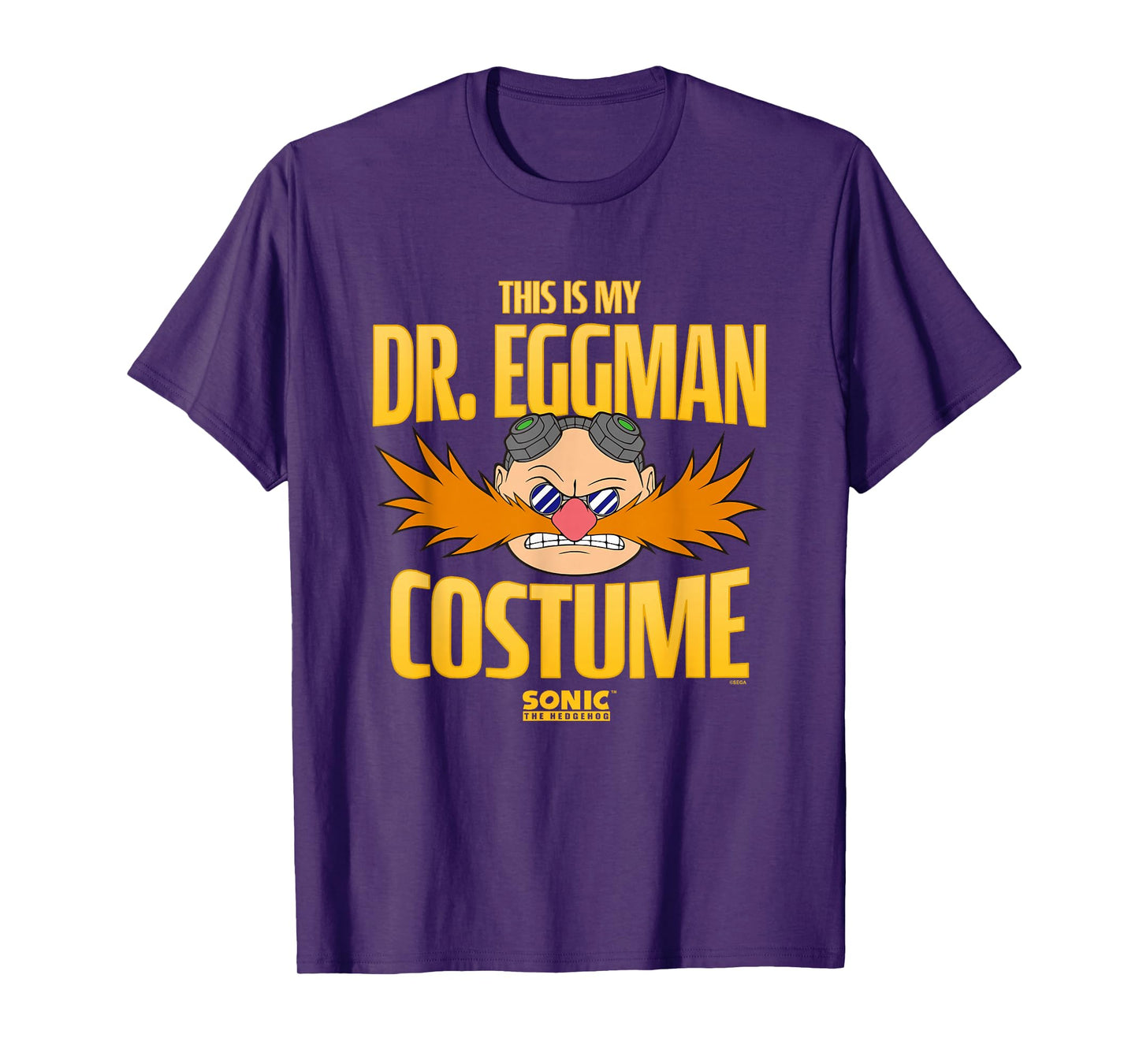 Sonic The Hedgehog Halloween This Is My Dr. Eggman Costume T-Shirt