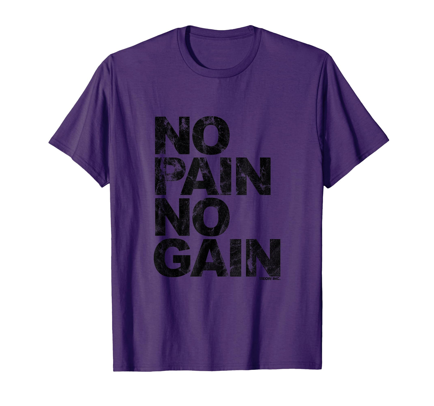 No Pain No Gain - Training, men, women T-Shirt