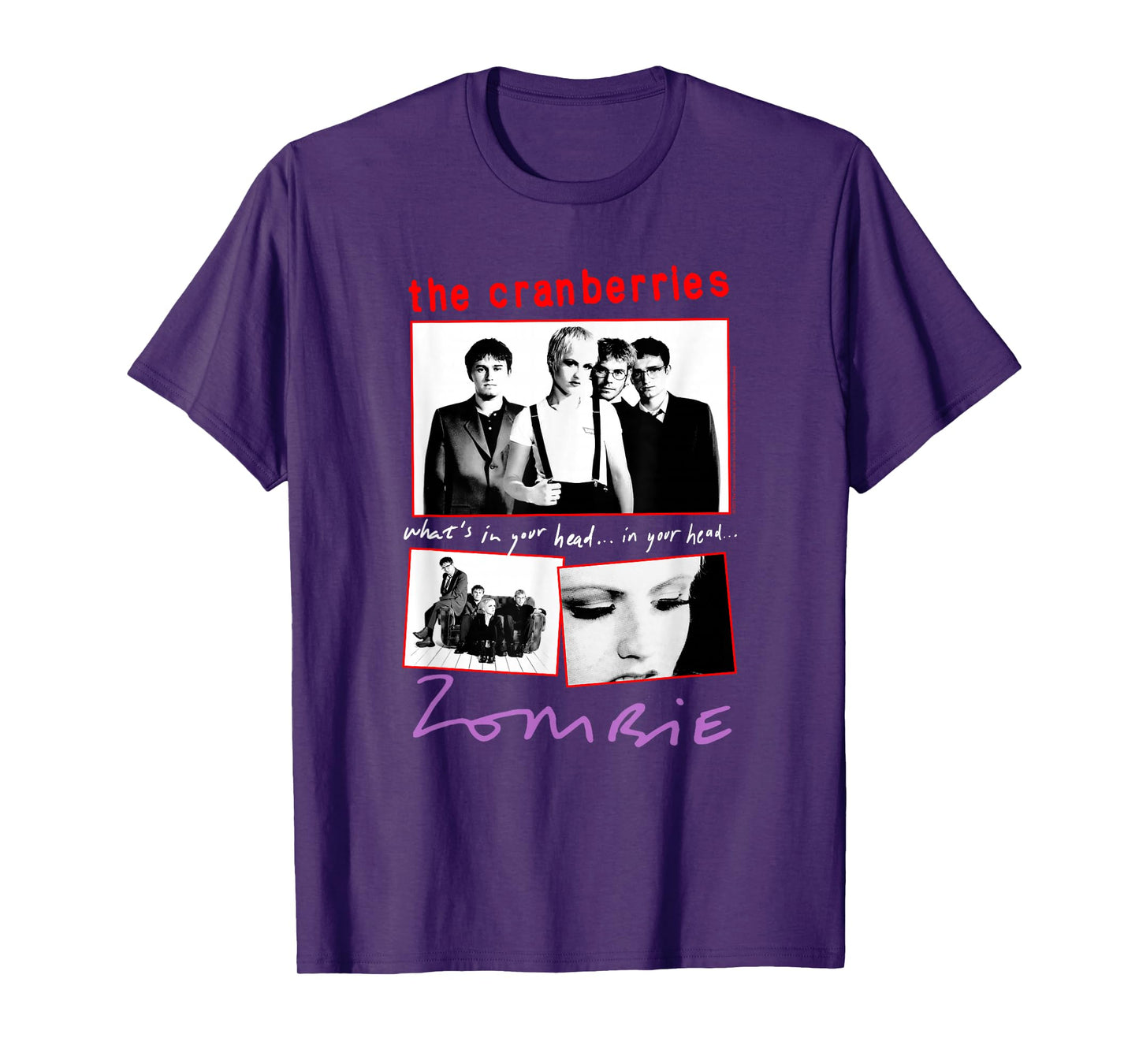 The Cranberries Zombie Collage Vintage Band T-Shirt