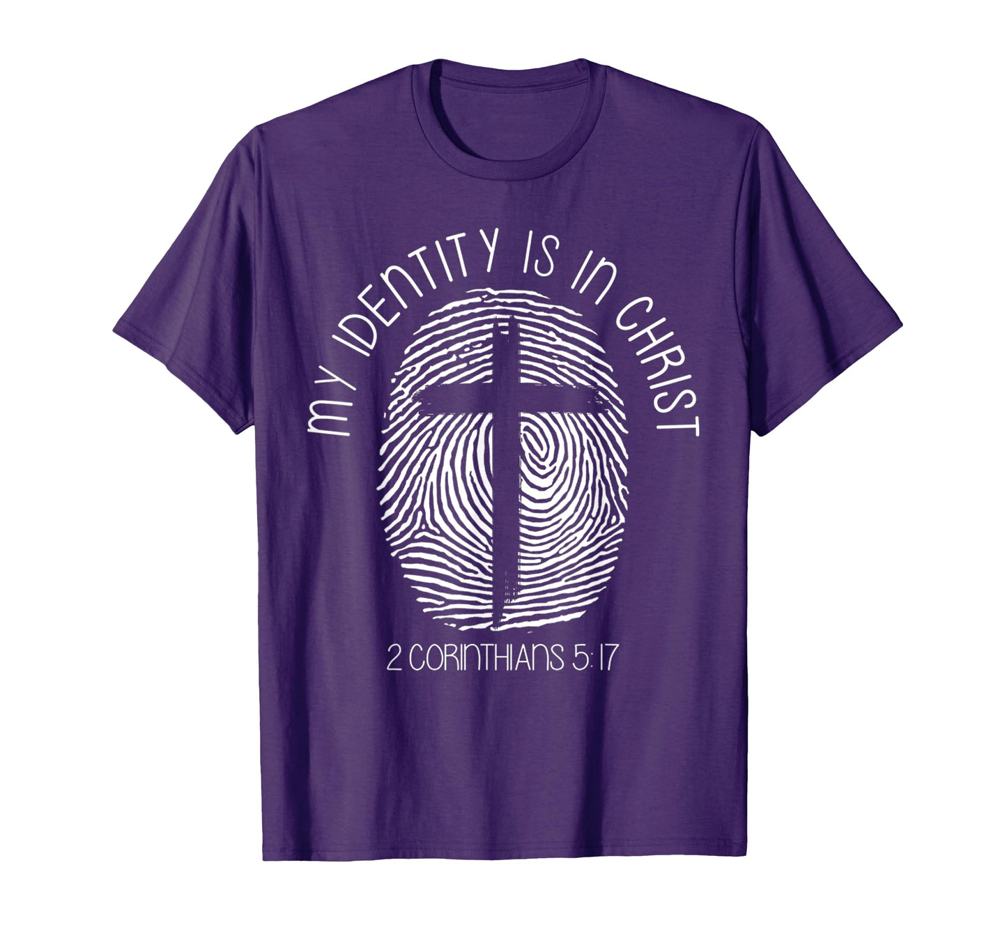 Vintage My Identity Is In Jesus Christ DNA Cross Christians T-Shirt