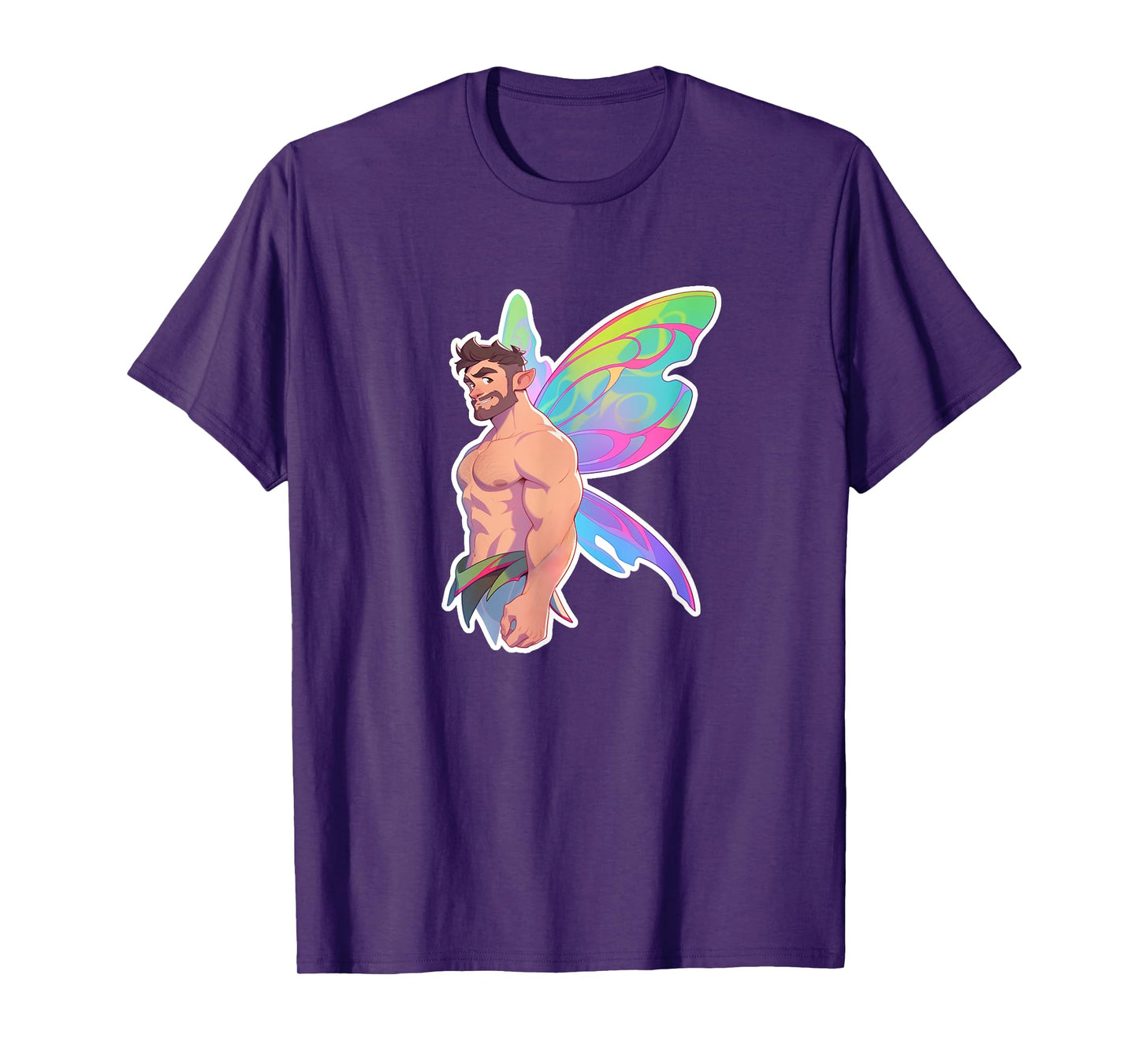 Rainbow Fairy, Pride Fae Core Design T-Shirt
