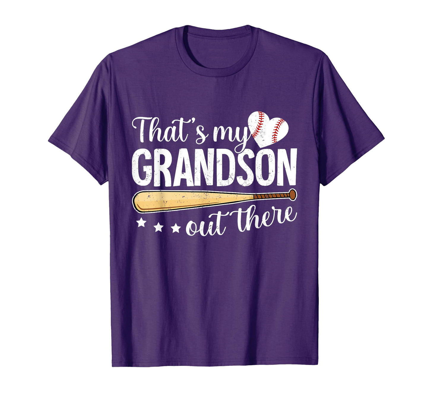Baseball Grandma Funny That's My Grandson Out There Baseball T-Shirt