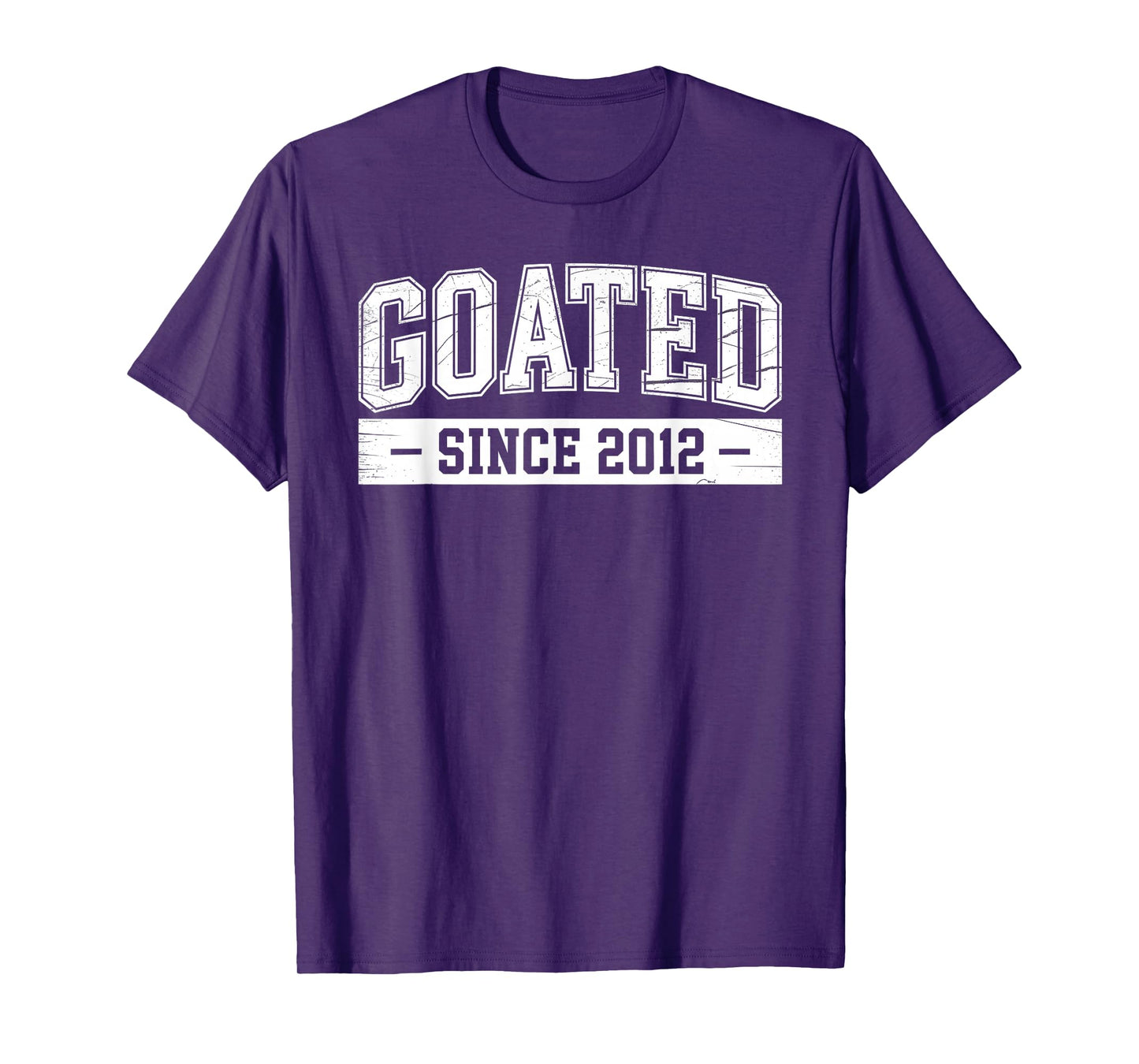 Goated Since 2012 13th Birthday 13 Year Old Girl Boy Bday T-Shirt