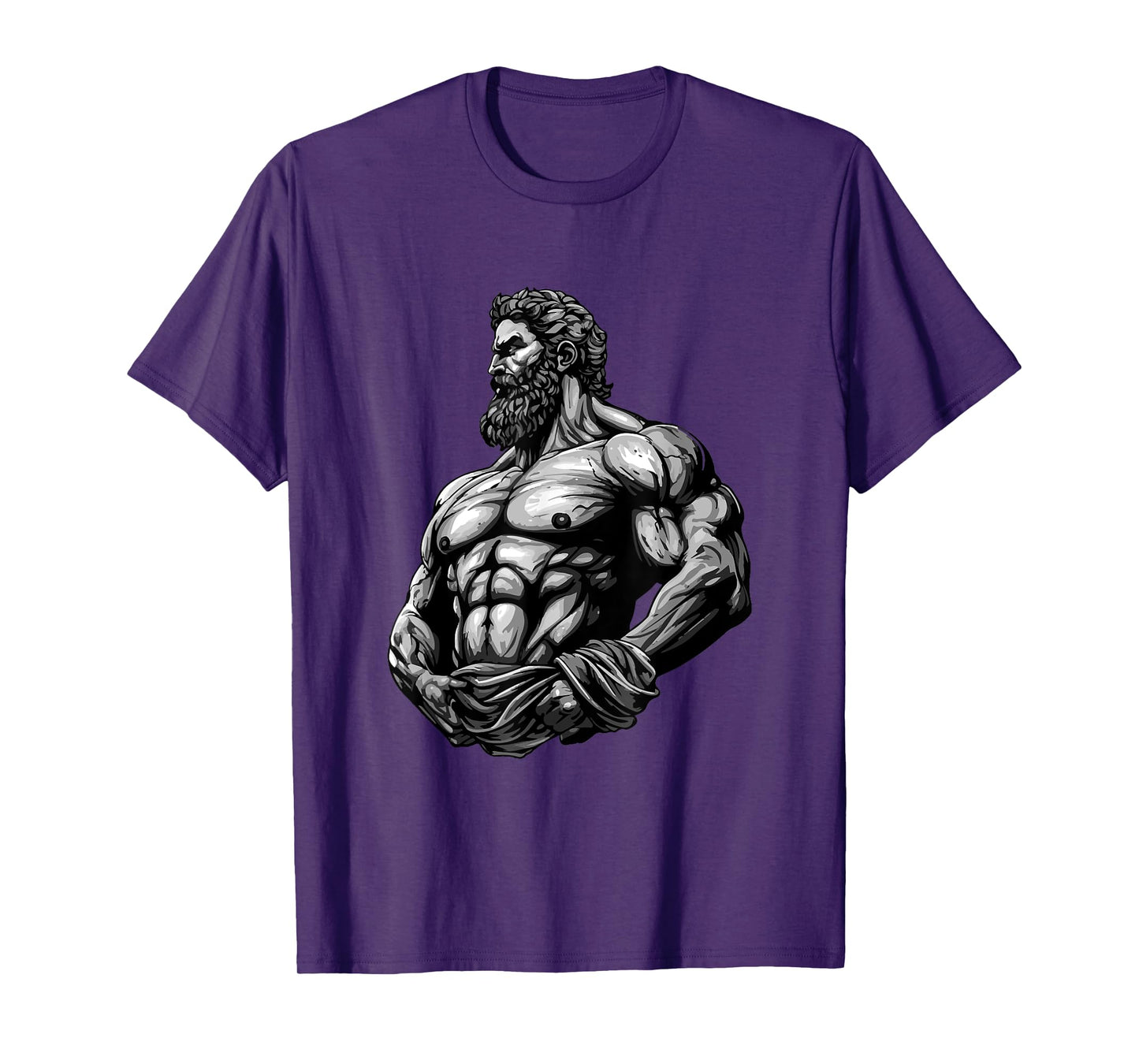 Greek Warrior Bodybuilding Gym Muscles Fitness T-Shirt