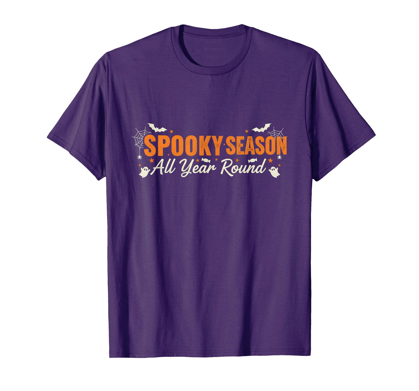 Sppoky Season All Year Round Funny Halloween Trick or Treat T-Shirt