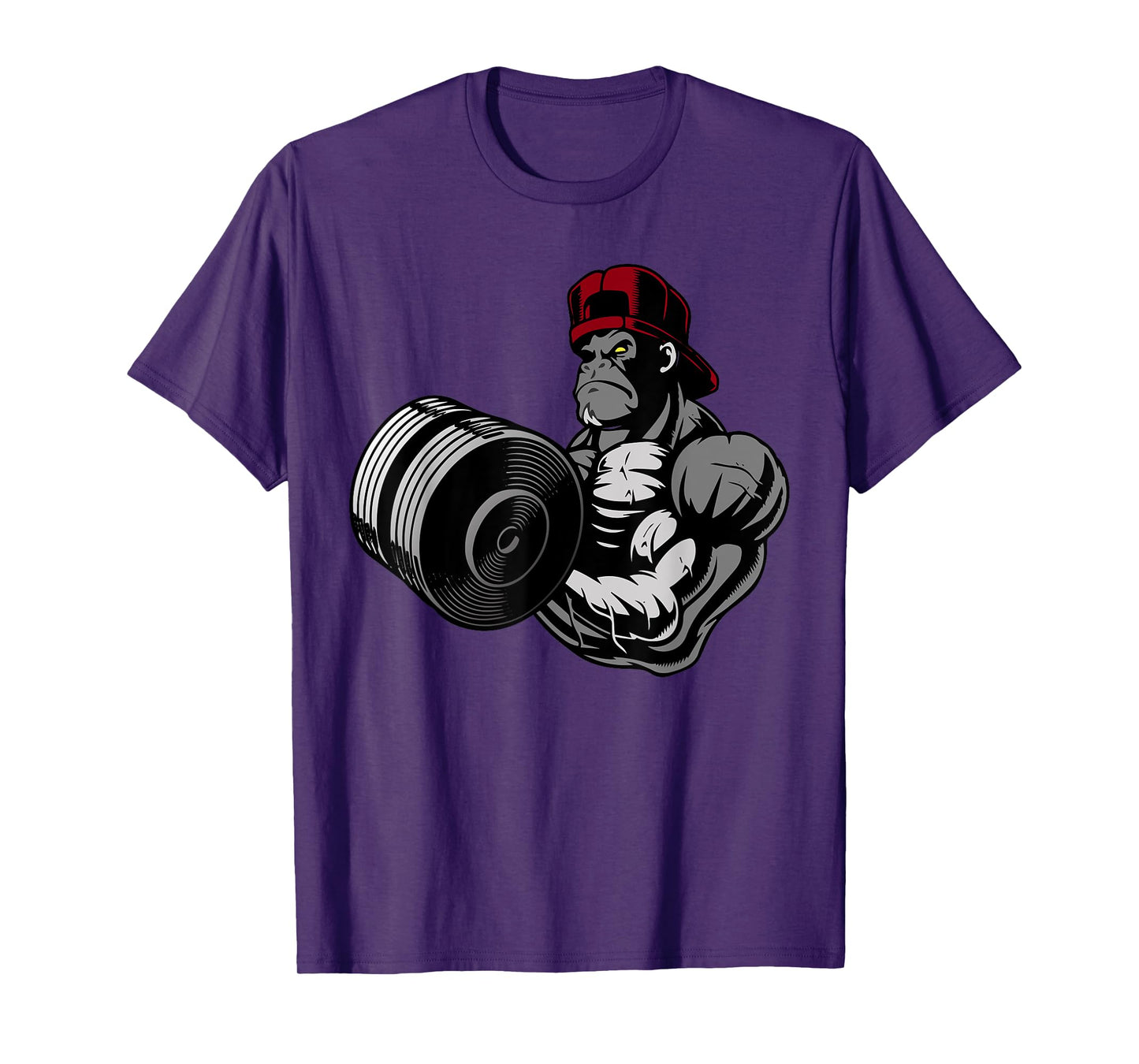 Bodybuilding Gorilla Workout Gym Strength Training T-Shirt
