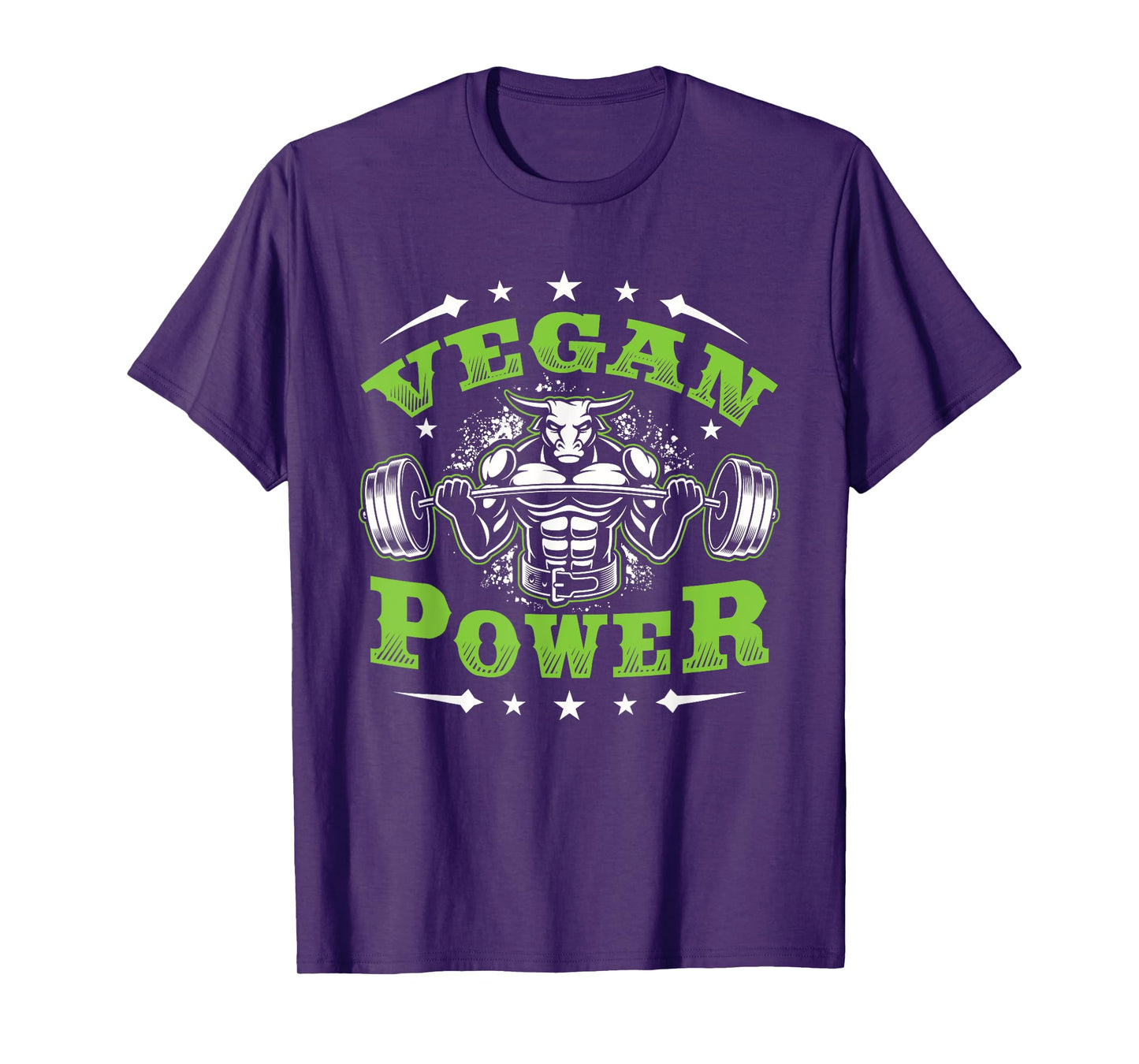 Vegan Fitness Workout I'm Vegan Power T-Shirt