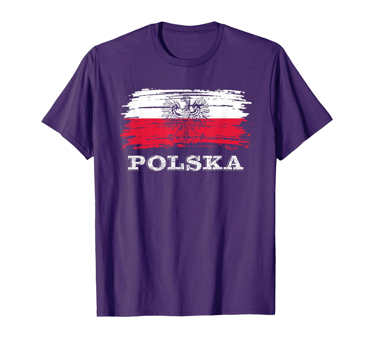 Polish Gifts, Polish Pride, Polish Flag with Eagle Polska T-Shirt