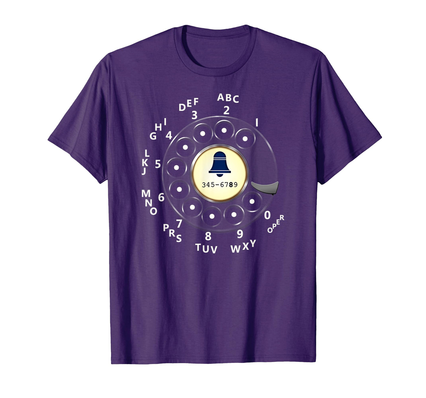 Retro Dial Plate Rotary Dial Phone Vintage Telephone T-Shirt