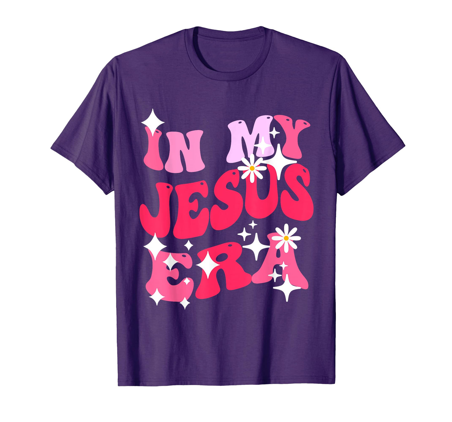 In My Jesus Era Christian Religious Apparel For Women & Kids T-Shirt