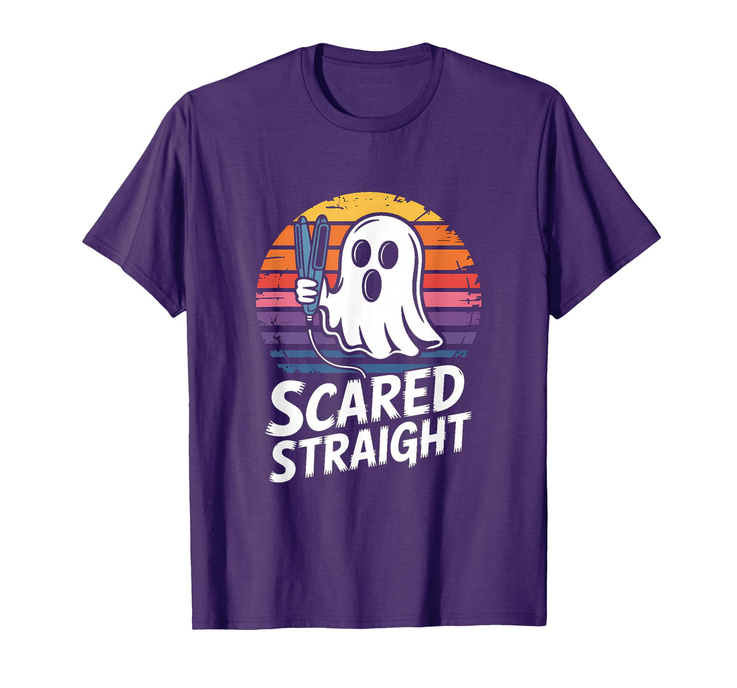 Witch Hairdresser Scared Straight Funny Hairstylist T-Shirt