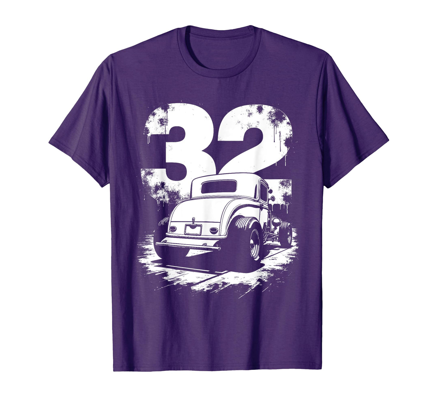 1932 American Classic 3 Window Deuce Coupe Hot Rod T-Shirt