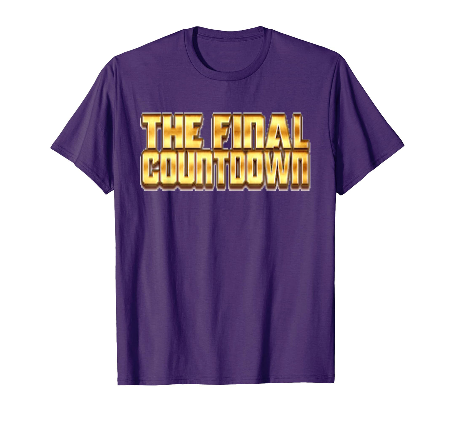 t-shirt the final countdown rock tee shirt T-Shirt