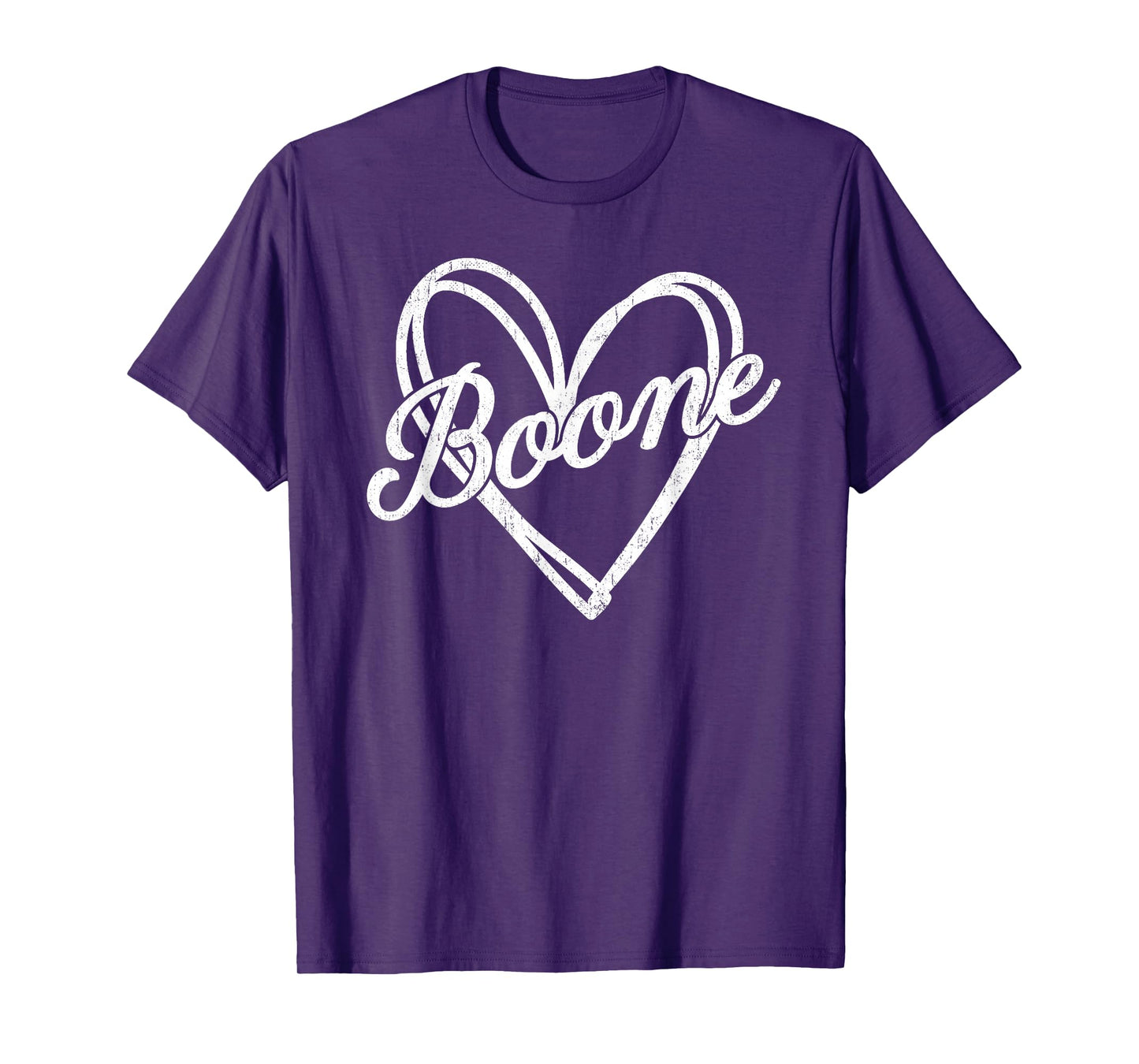 Boone Heart Men Women Kid Vintage T-Shirt