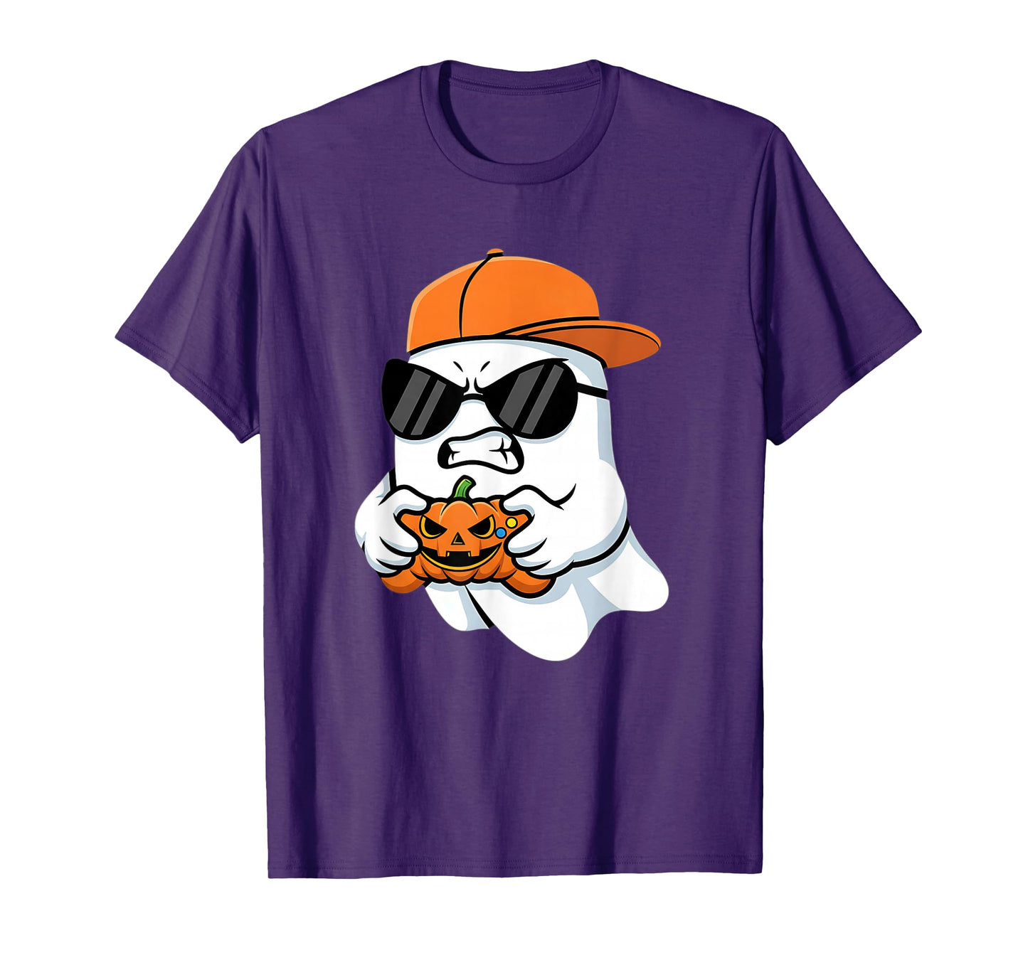 Spooky Season Halloween Costume Gaming Cute Funny Ghost T-Shirt