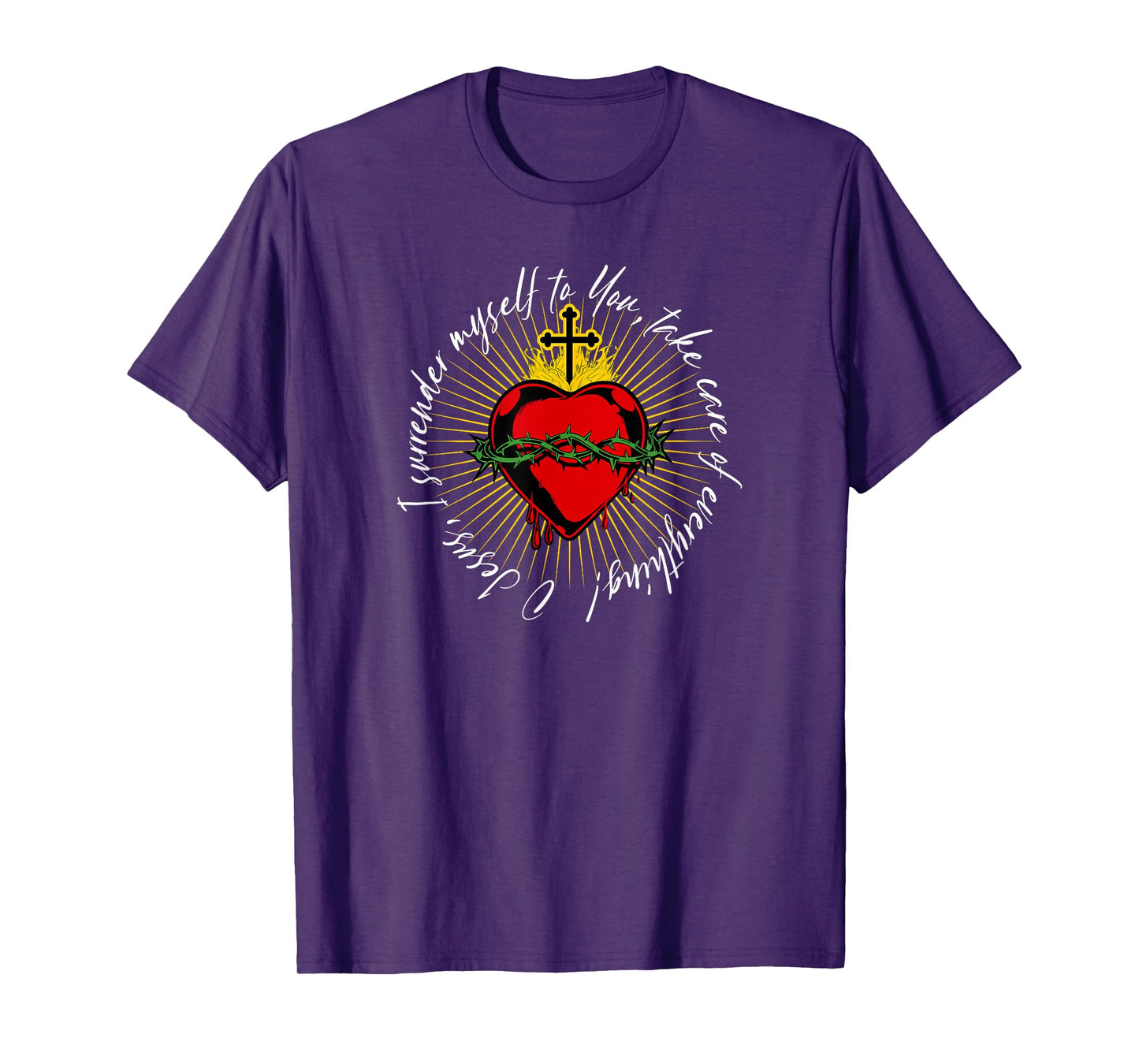 Surrender Novena O Jesus I surrender myself to You Catholic T-Shirt