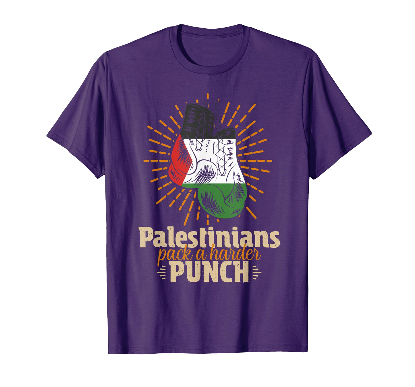 Palestine Palestinian Wrestling Boxing T-Shirt