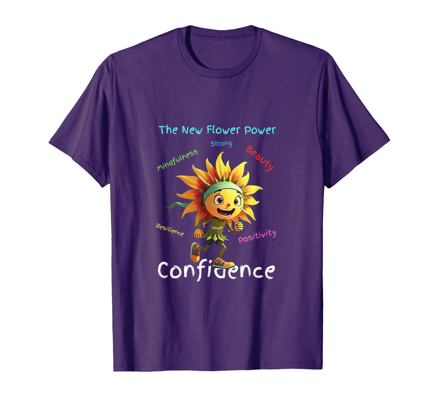Sunflower New Flower Power Runner T-Shirt