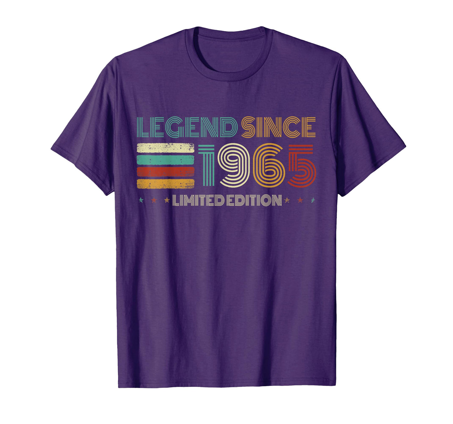 60 Years Old Legend Since 1965 60th Birthday T-Shirt
