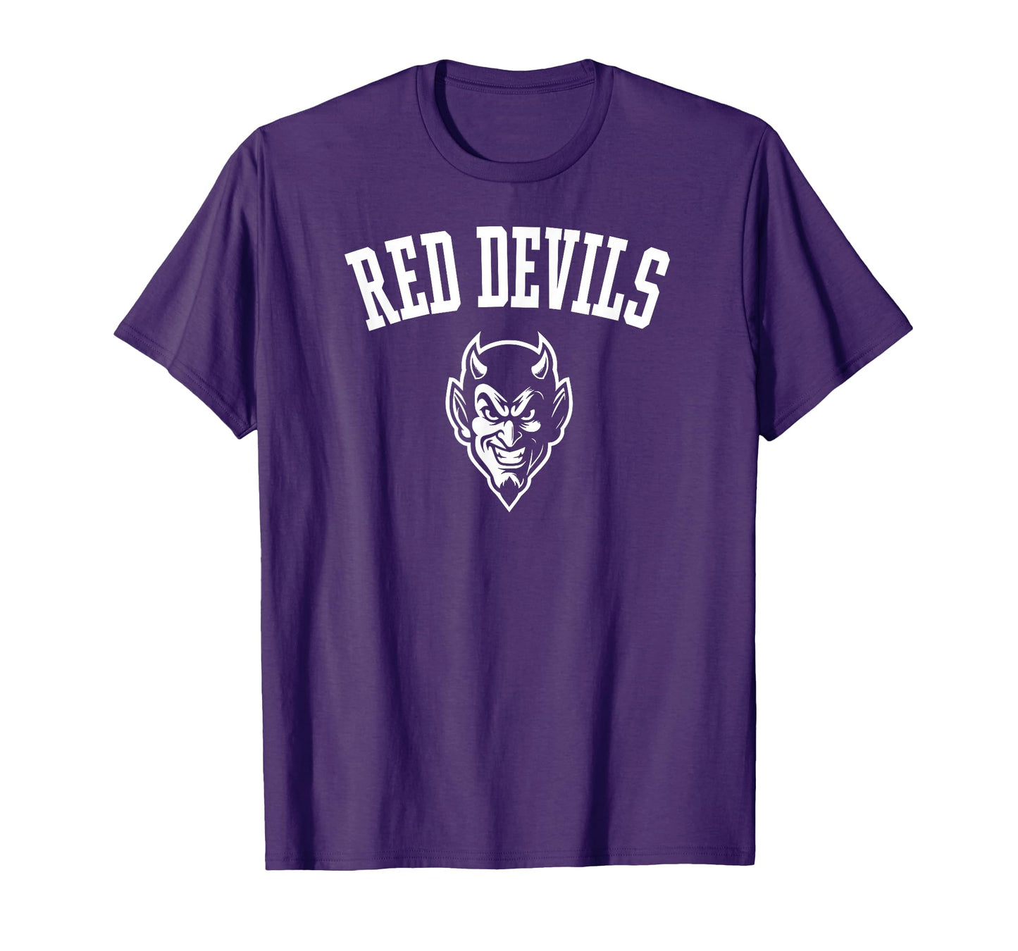 Red Devils Mascot for Youth Teams Players and Fans T-Shirt
