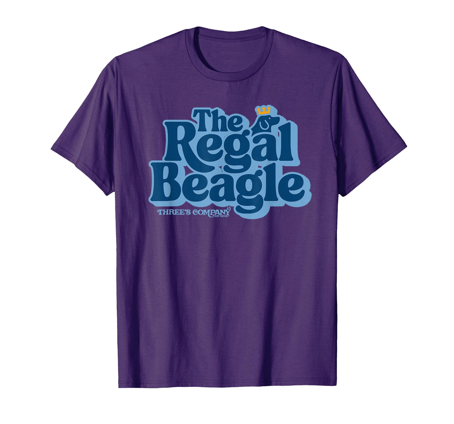 The Regal Beagle Vintage Three's Company 1980's Logo T-Shirt