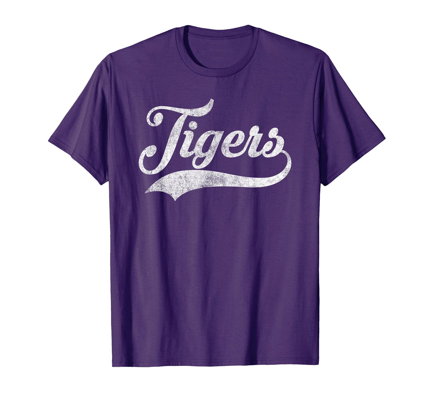 Retro Tigers School Sports Name for Men Women Kids T-Shirt