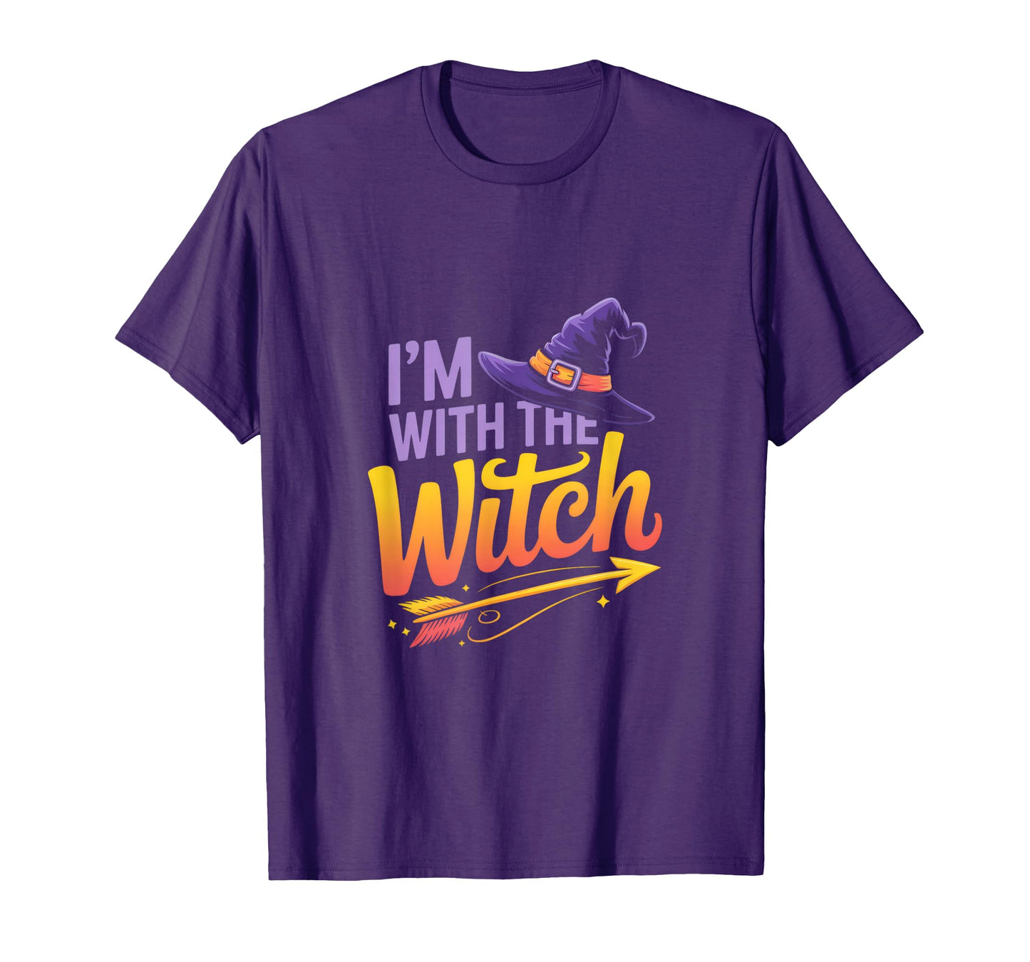 I'm with The Witch Halloween Fun for Party Lovers T-Shirt